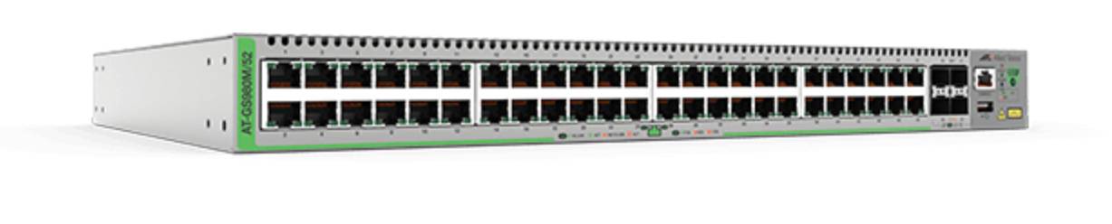 Rca Informatique - Image du produit : GIGABIT MANAGED SWITCH 48-PORT 4-PORT 100/1000X SFP EU PC IN