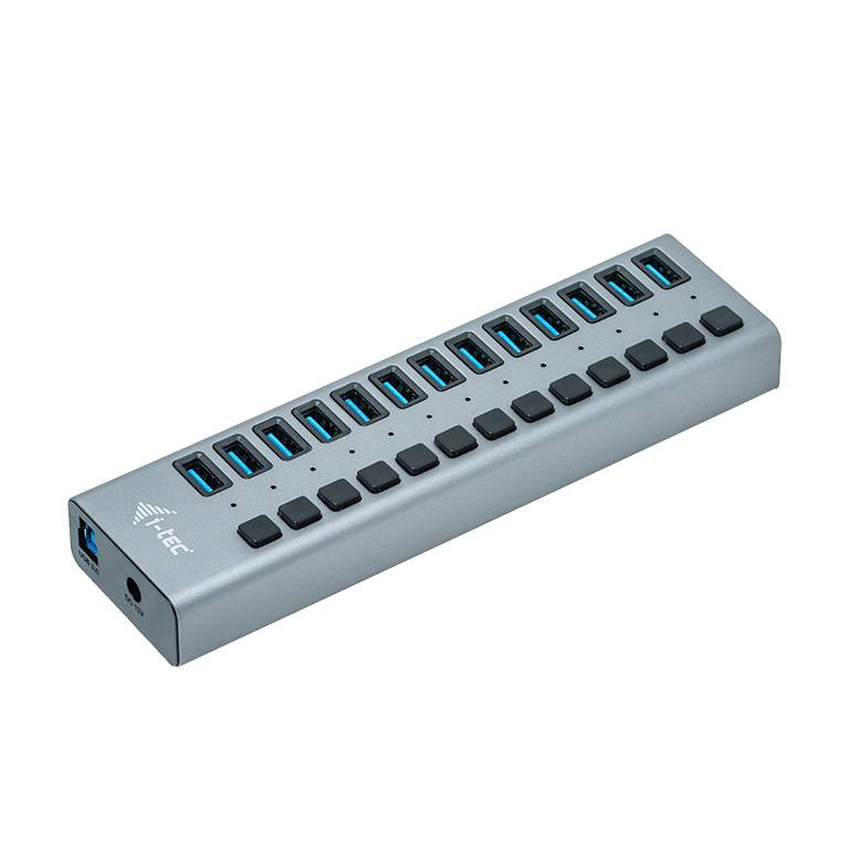 Rca Informatique - image du produit : I-TEC USB 3.0 HUB 13 PORT 60 W I-TEC USB 3.0 HUB 13 PORT 60 W