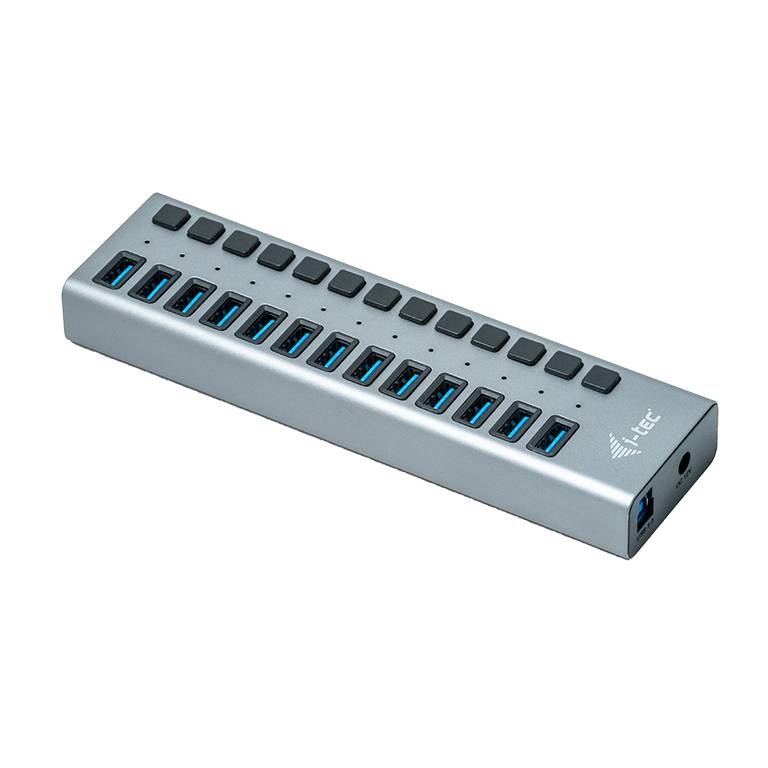 Rca Informatique - image du produit : I-TEC USB 3.0 HUB 13 PORT 60 W I-TEC USB 3.0 HUB 13 PORT 60 W