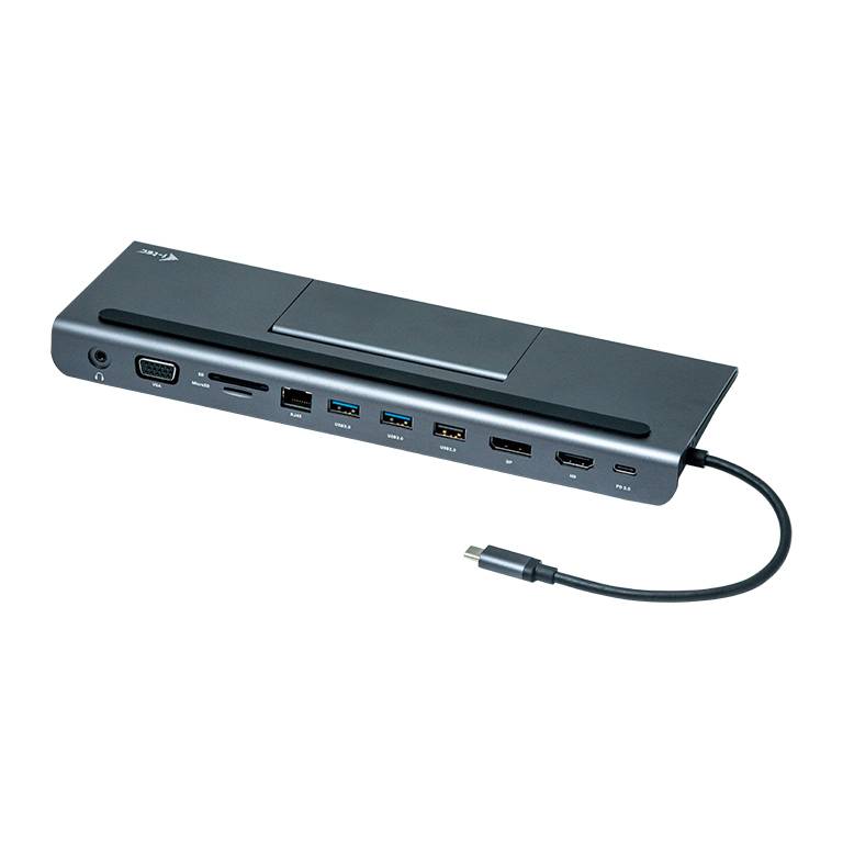 Rca Informatique - image du produit : I-TEC USB-C LP 3X LCD DOCK PD I-TEC USB-C LP 3X LCD DOCK PD