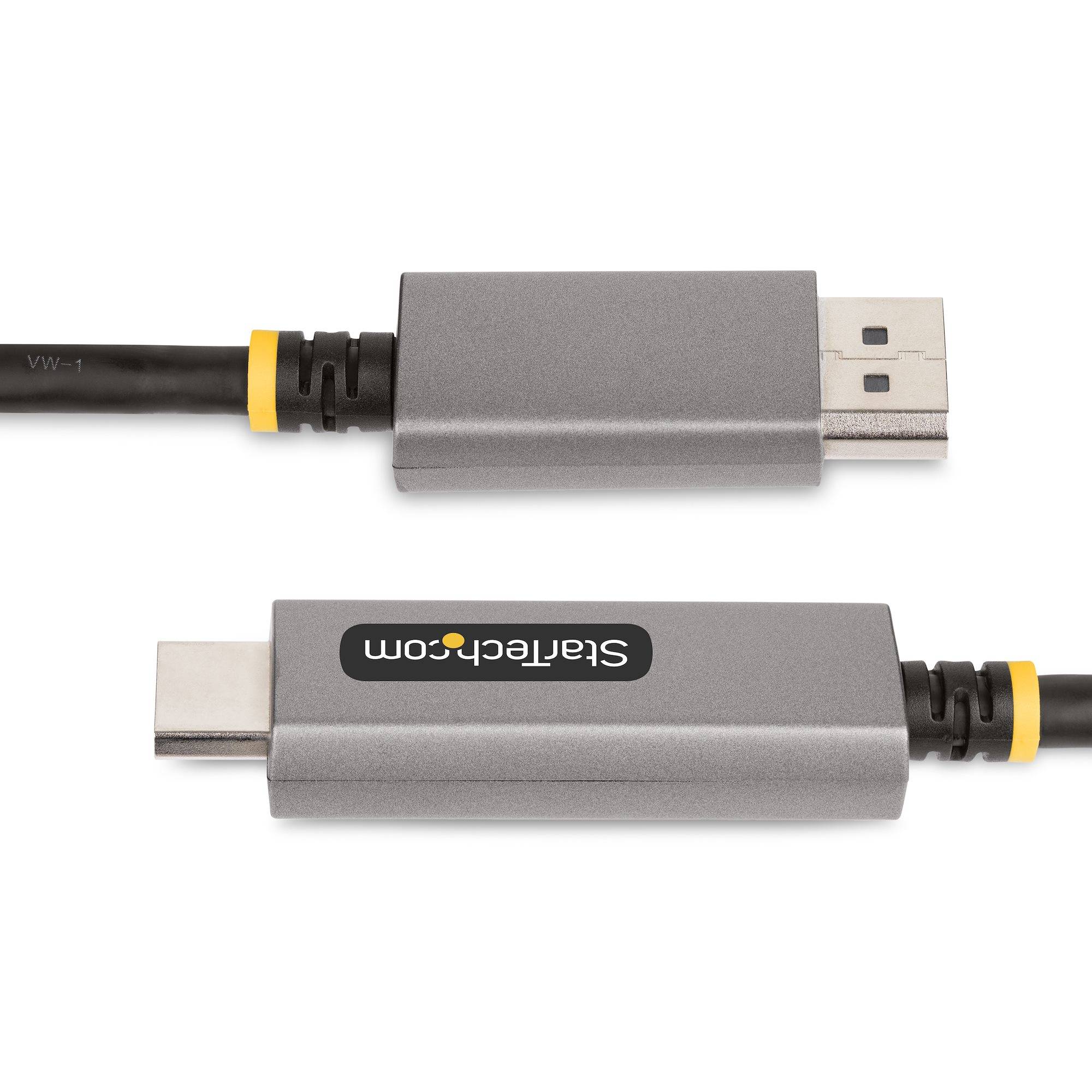 Rca Informatique - image du produit : 2M DISPLAYPORT TO HDMI CABLE - DP TO HDMI ADAPTER/CONVERTER