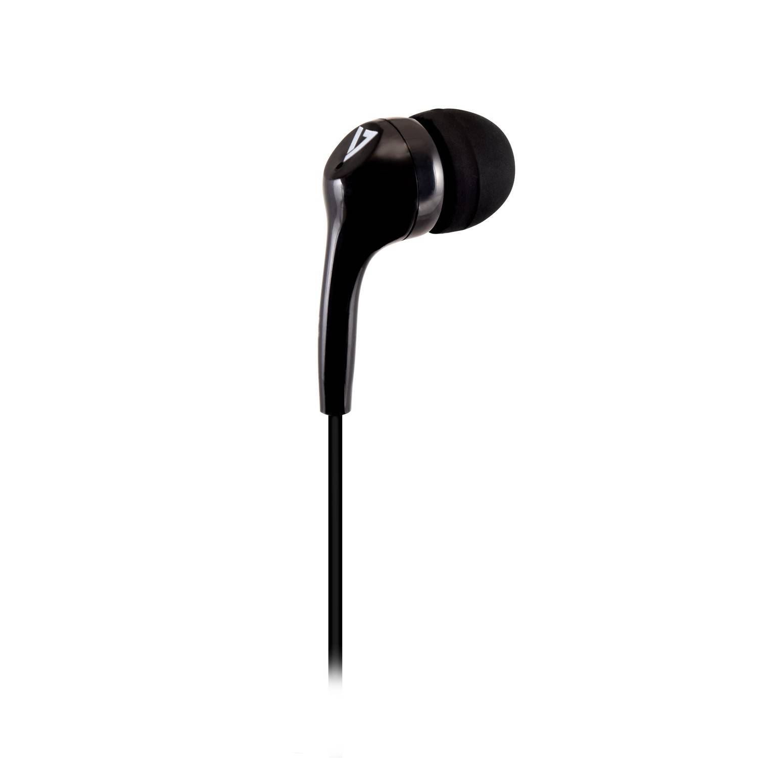 Rca Informatique - image du produit : ECOUTEURS INTRA AURICULAI JACK ISOLATION ACOUSTIQUE 1.2M NOIR