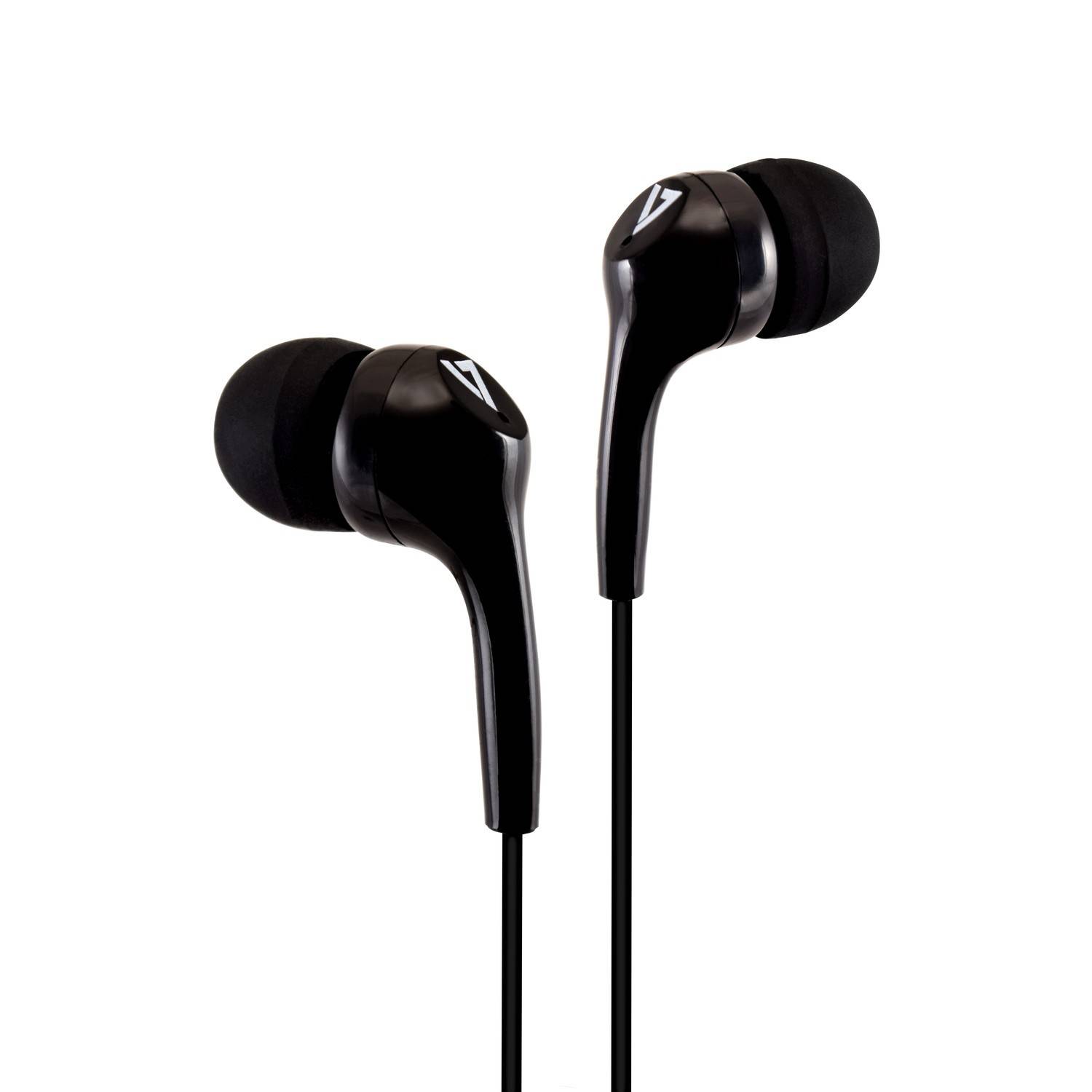 Rca Informatique - Image du produit : ECOUTEURS INTRA AURICULAI JACK ISOLATION ACOUSTIQUE 1.2M NOIR