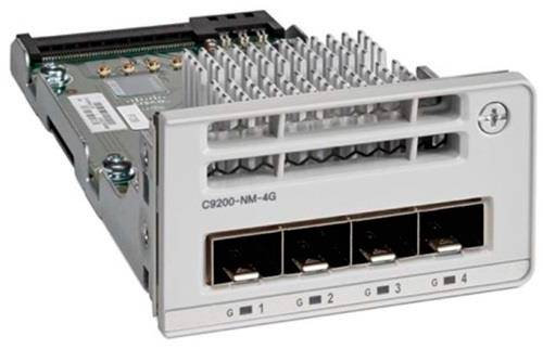 Rca Informatique - Image du produit : CATALYST 9200 4 X 1G NETWORK MODULE