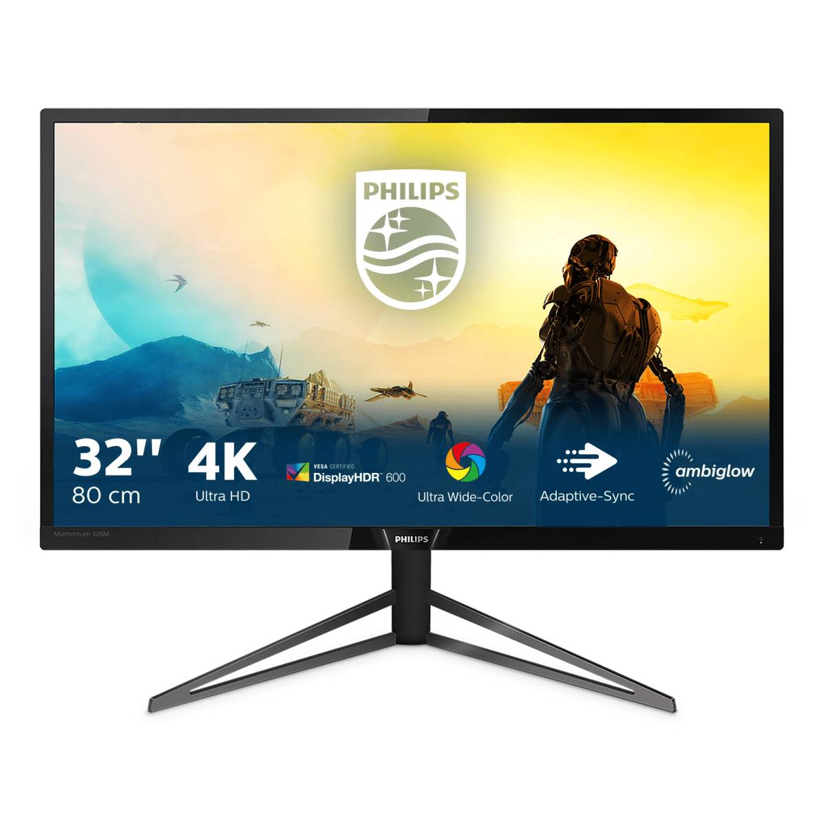 Rca Informatique - Image du produit : 32IN IPS W-LED 4MS 326M6VJRMB 3840X2160 400CDM2