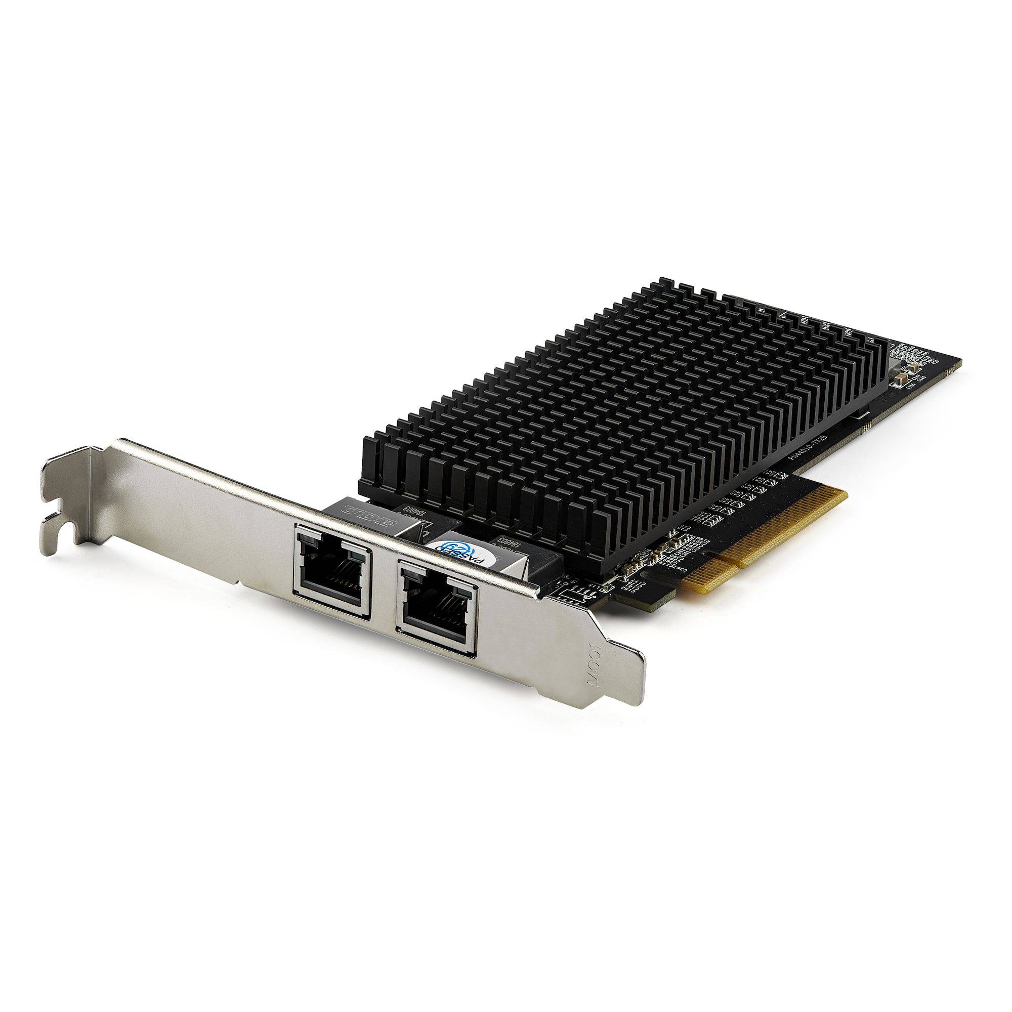 Rca Informatique - Image du produit : 10GB PCIE NETWORK CARD DUAL PORT NIC 10GBASET+NBASE-T