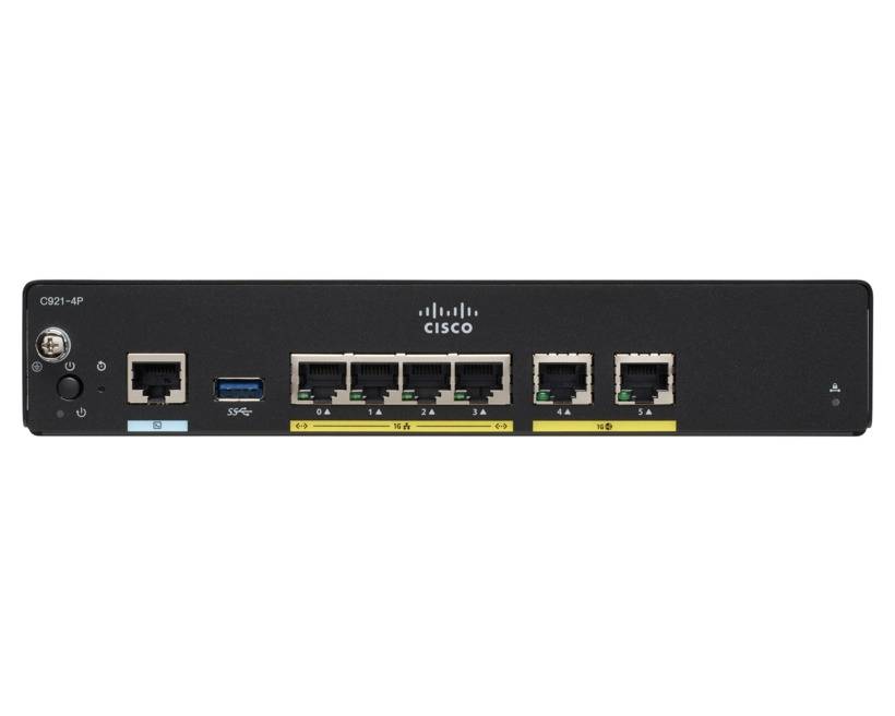 Rca Informatique - Image du produit : CISCO 927 VDSL2/ADSL2+ OVER POTS AND 1GE/SFP SEC ROUTER