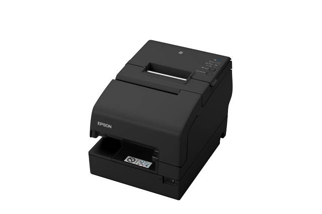 Rca Informatique - Image du produit : EPSON TM-H6000V-214 SERIAL MICR BLACK USB PARTIAL CUT