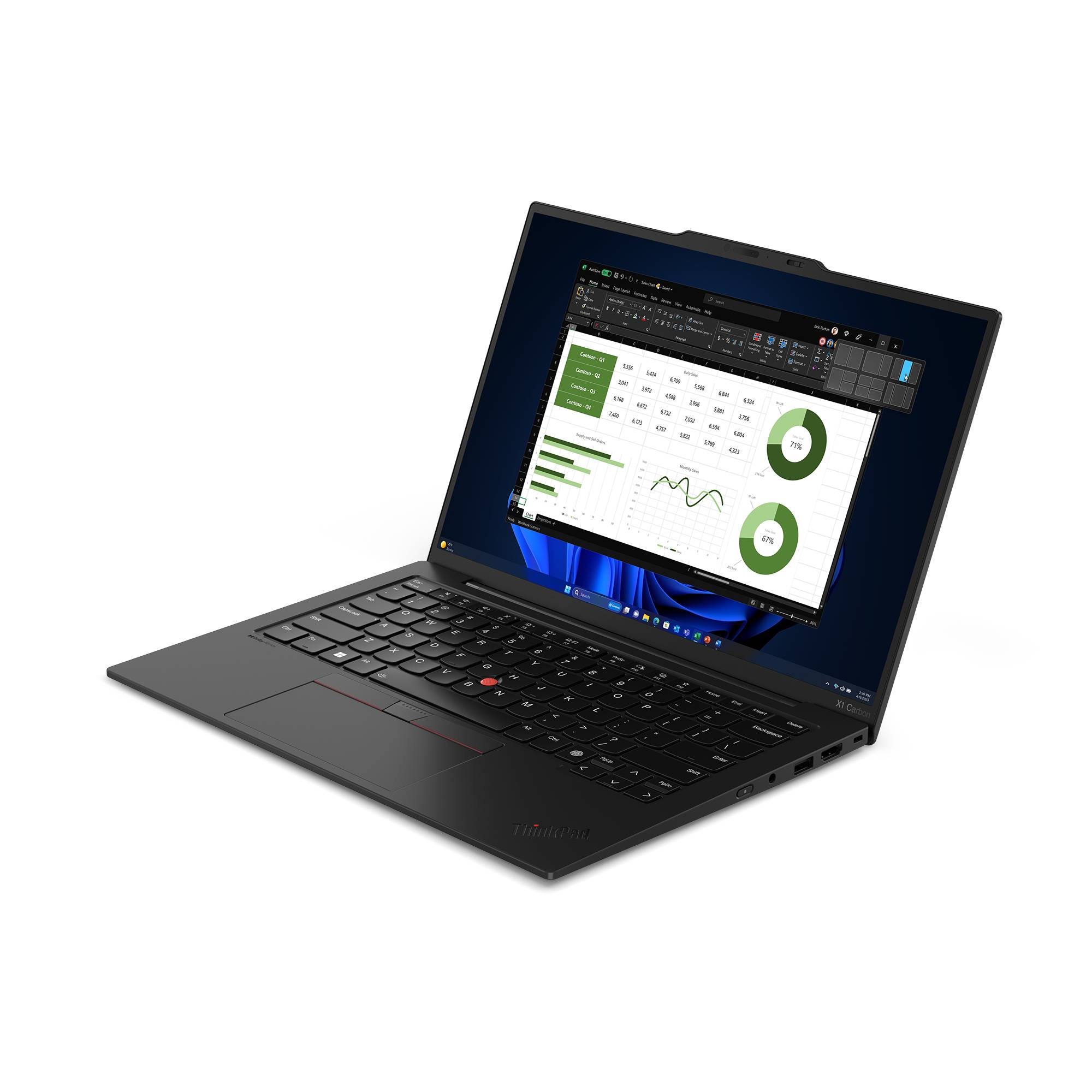 Rca Informatique - image du produit : THINKPAD X1 CARBON ULTRA 5 125U 512GB 16GB 14IN NOOD W11P