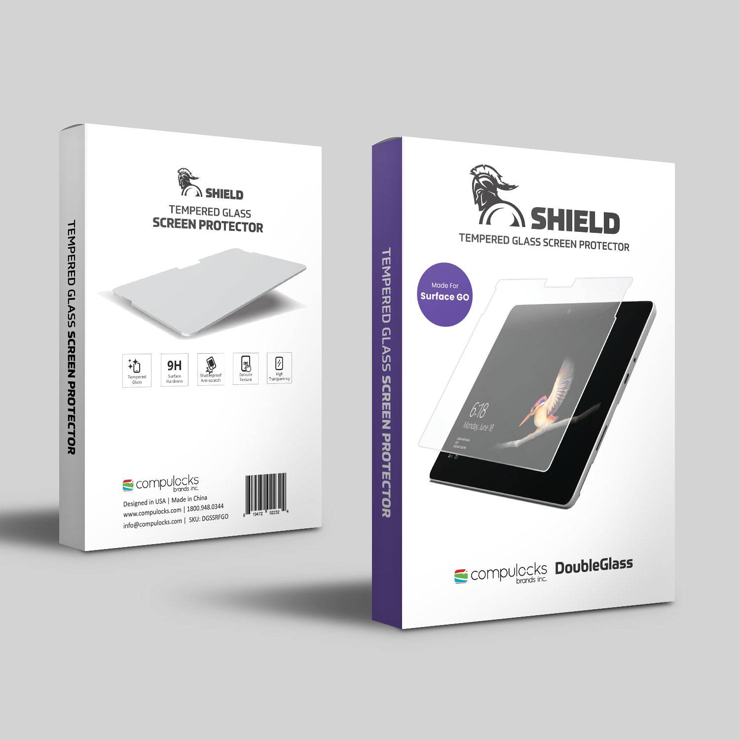 Rca Informatique - image du produit : MS SURFACE GO/GO2 SHIELD SCREEN PROTECTOR CLEAR