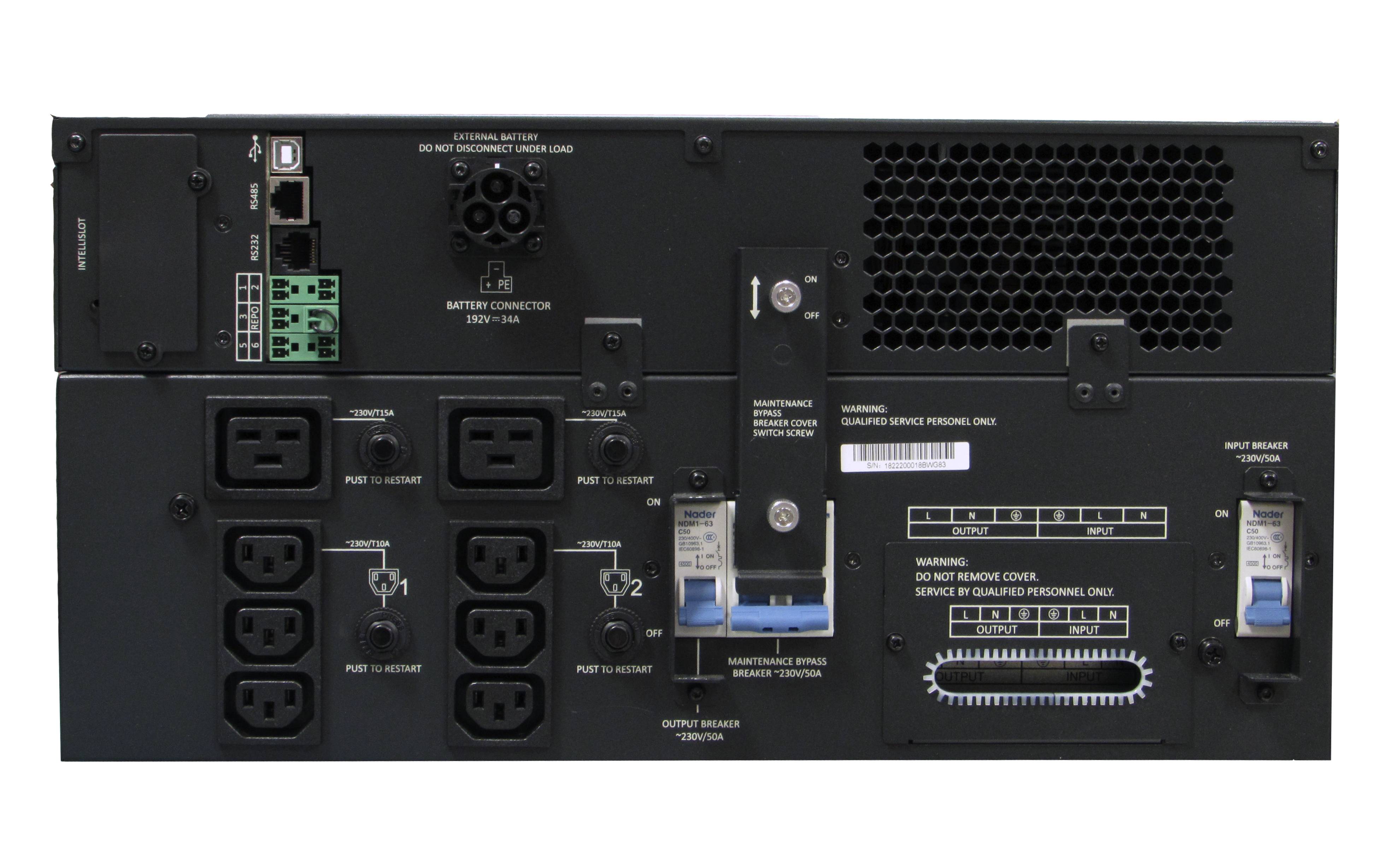 Rca Informatique - image du produit : GXT5 5000VA 230V UPS EU IN