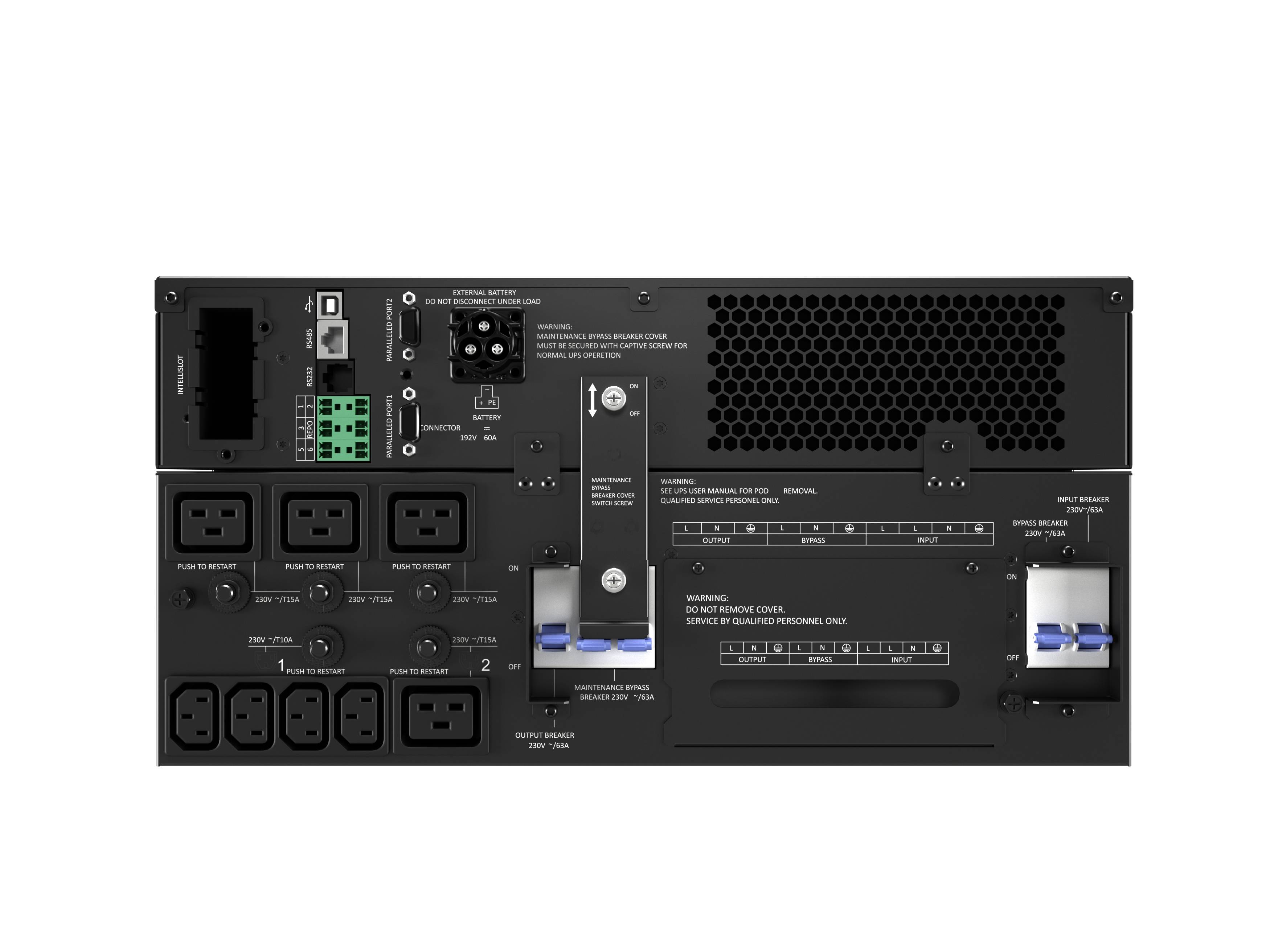 Rca Informatique - image du produit : GXT5 10000VA 230V UPS EU IN