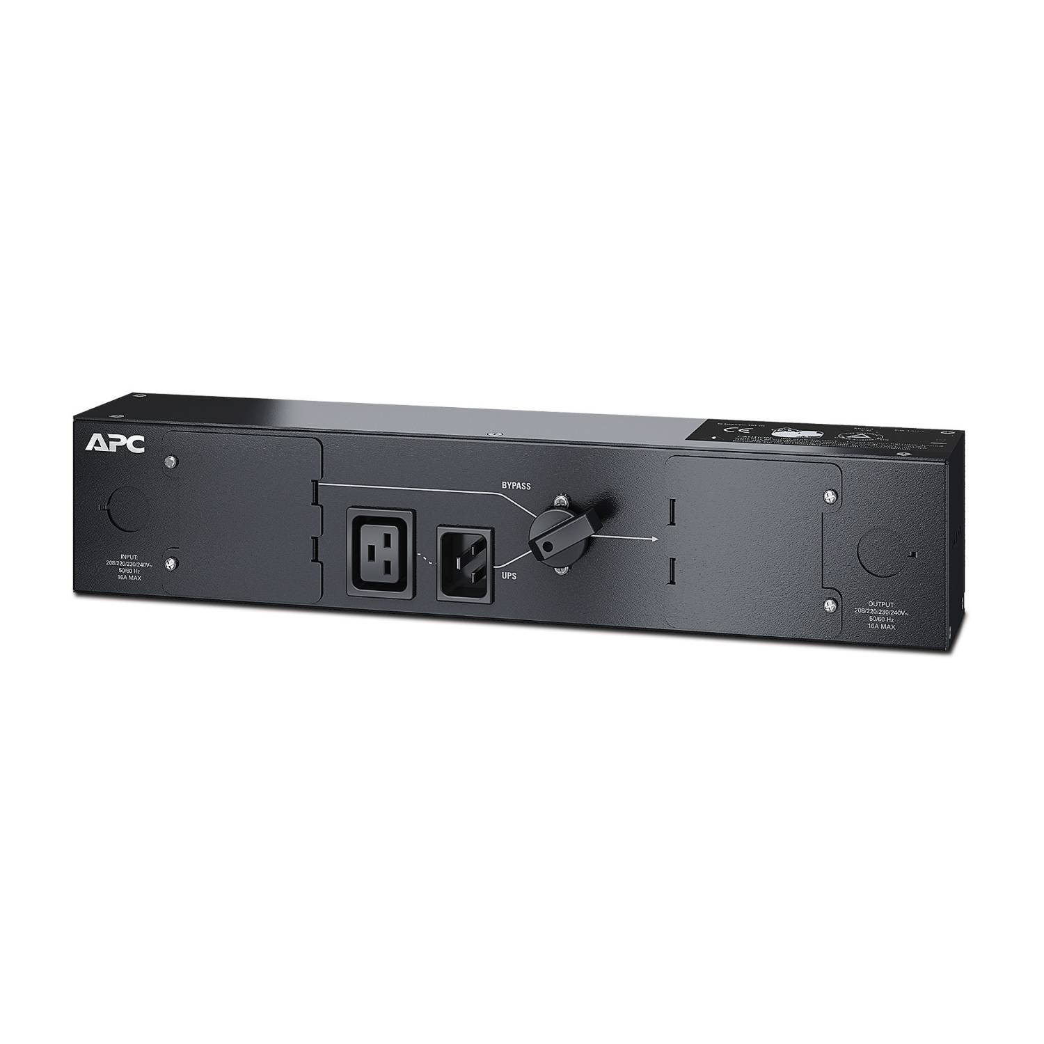 Rca Informatique - image du produit : SERVICE BYPASS PANEL 230V 16A BBM HARDWIRE