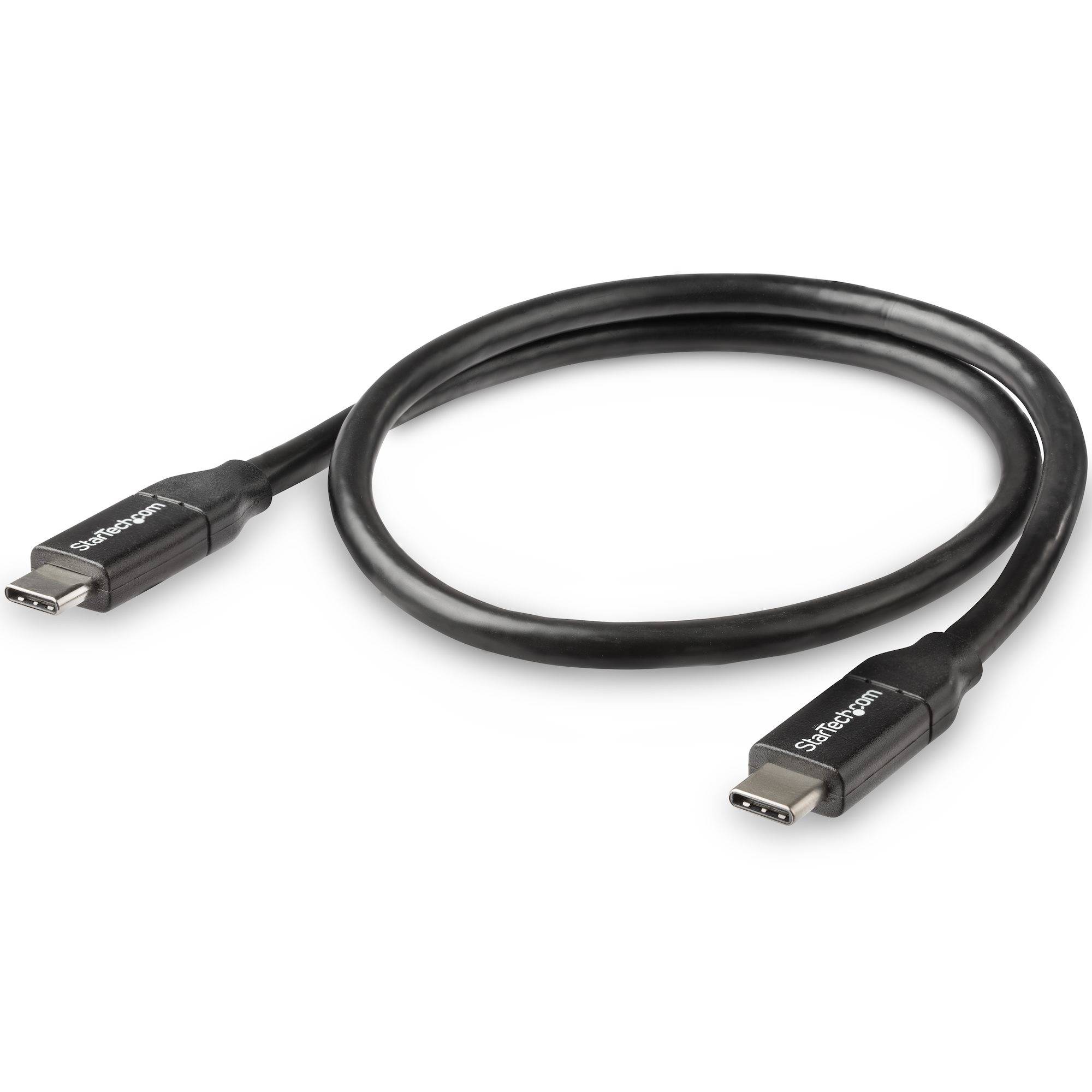 Rca Informatique - image du produit : 0.5M USB TYPE C CABLE WITH 5A USB 2.0