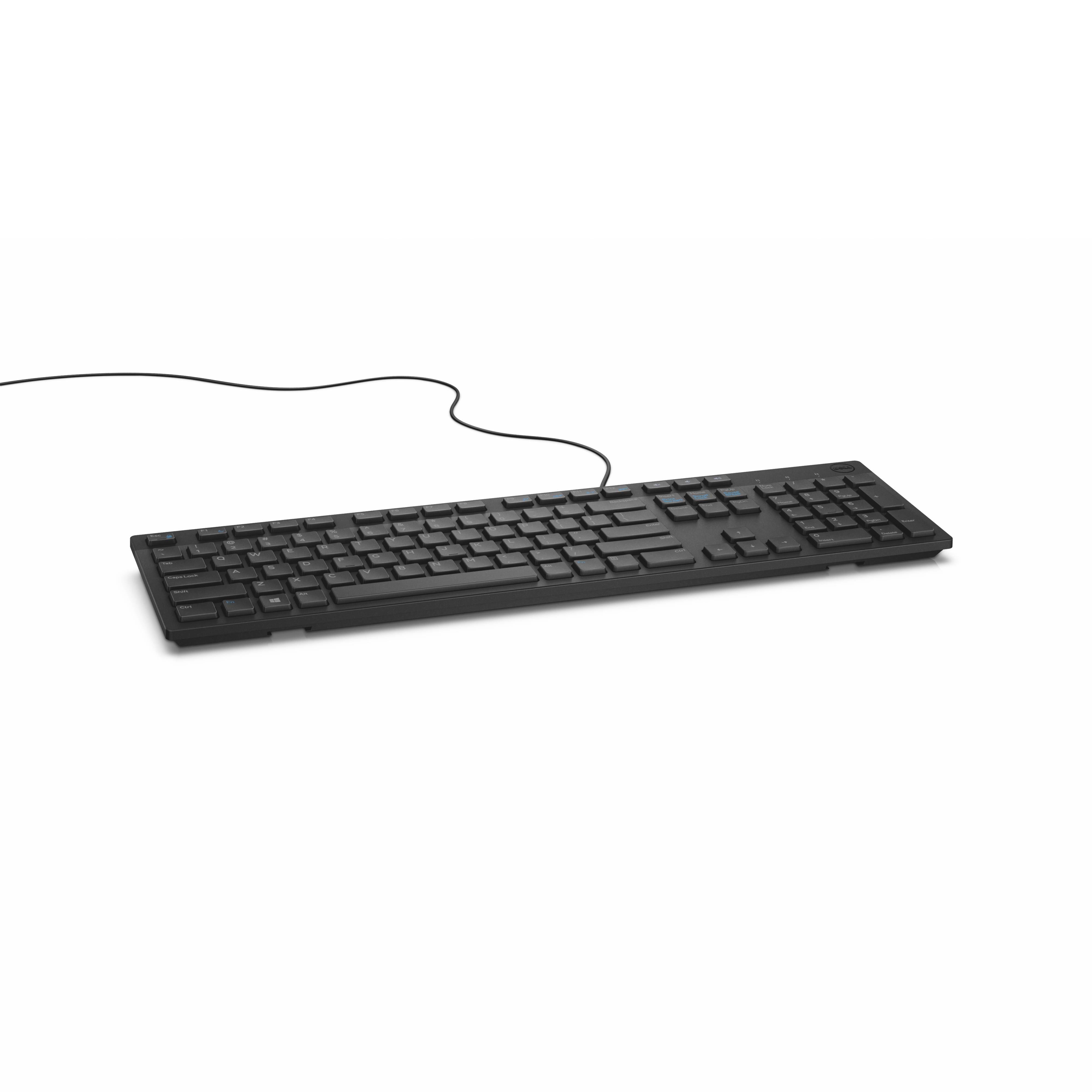 Rca Informatique - Image du produit : DELL CLAVIER MULTIMEDIA -KB216 FR AZERTY - NOIR FR