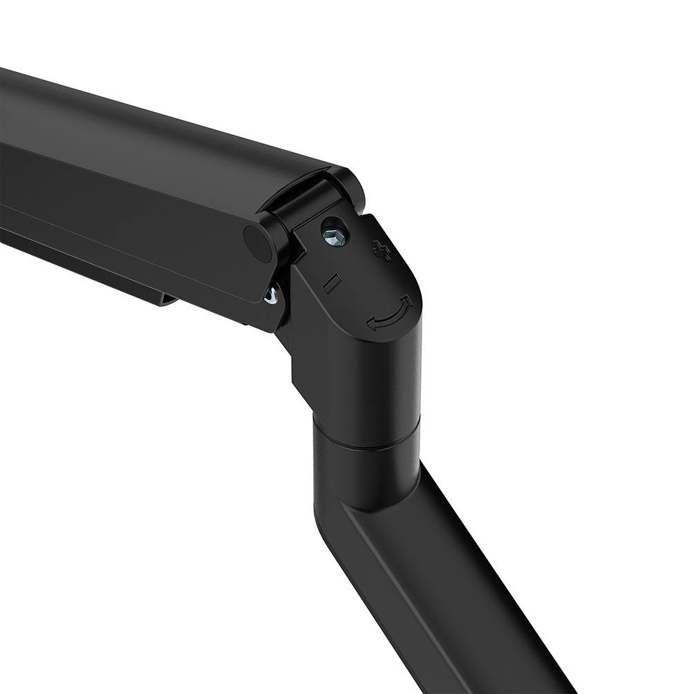 Rca Informatique - image du produit : NEXT SLIM DESK MOUNT SINGLE DISPLAY TOPFIX CLAMP/GROMM BLACK