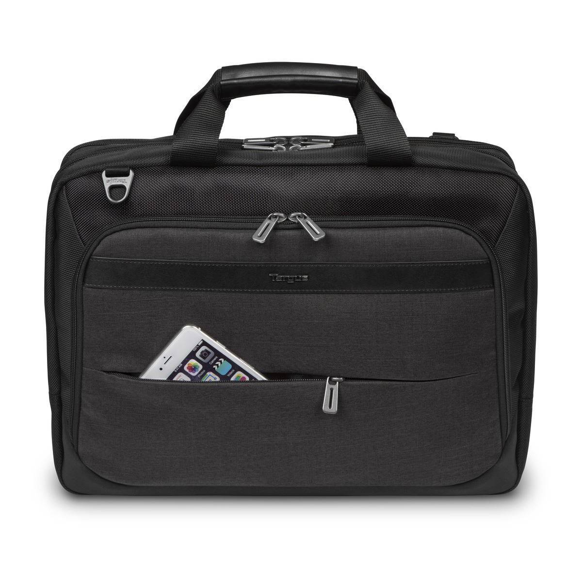 Rca Informatique - image du produit : CITYSMART PROF. MULTI-FIT 14-15.6IN LT TOPLOAD BLK+GRY