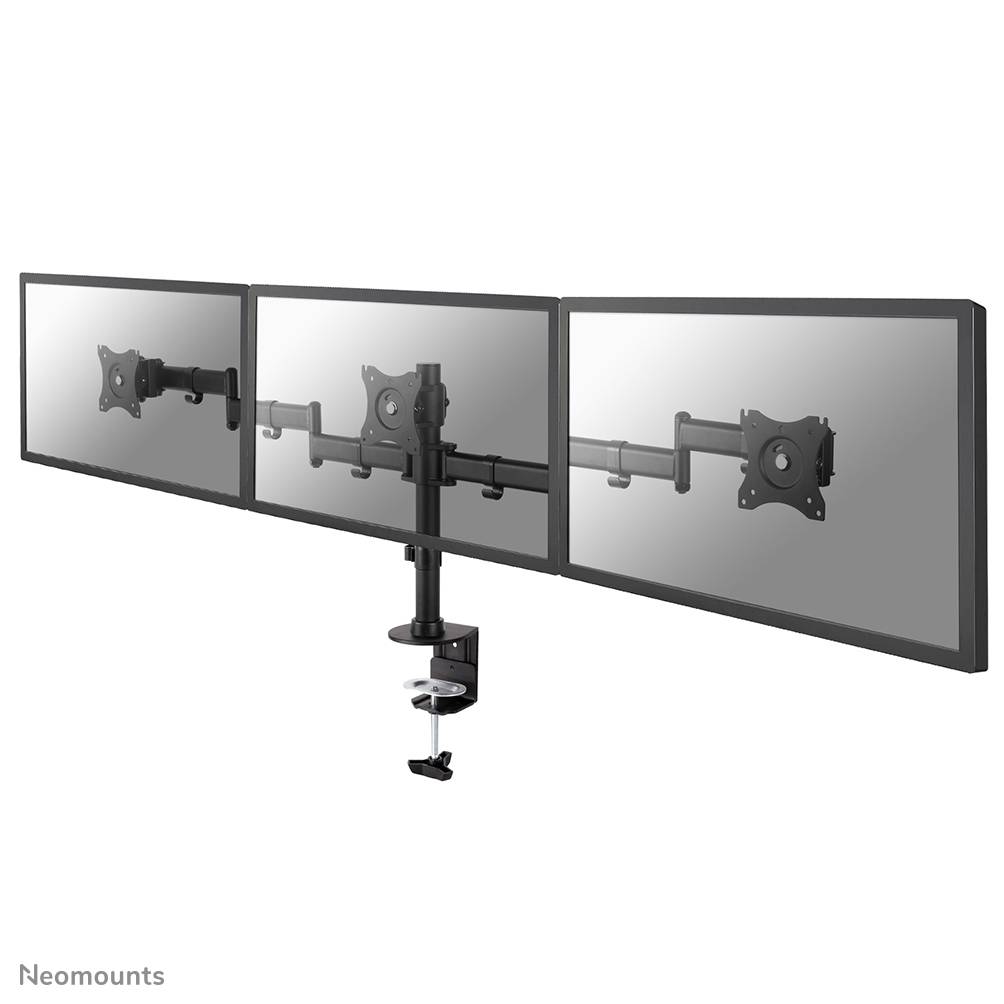 Rca Informatique - image du produit : DESK MOUNT TRIPLE 10-27IN CLMP/GROMET VESA75X75TO100X100