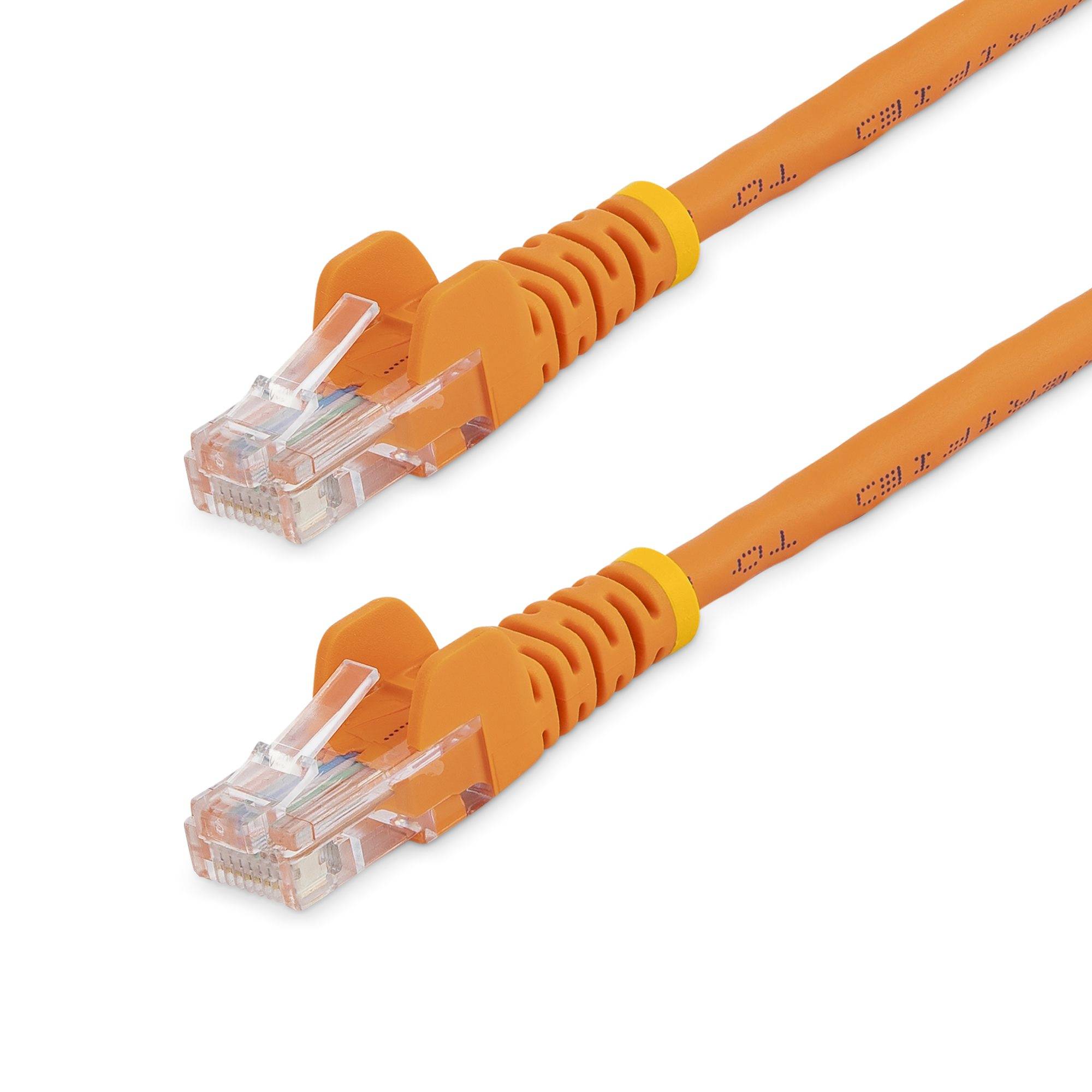 Rca Informatique - image du produit : 7M ORANGE CAT5E CABLE SNAGLESS ETHERNET CABLE - UTP