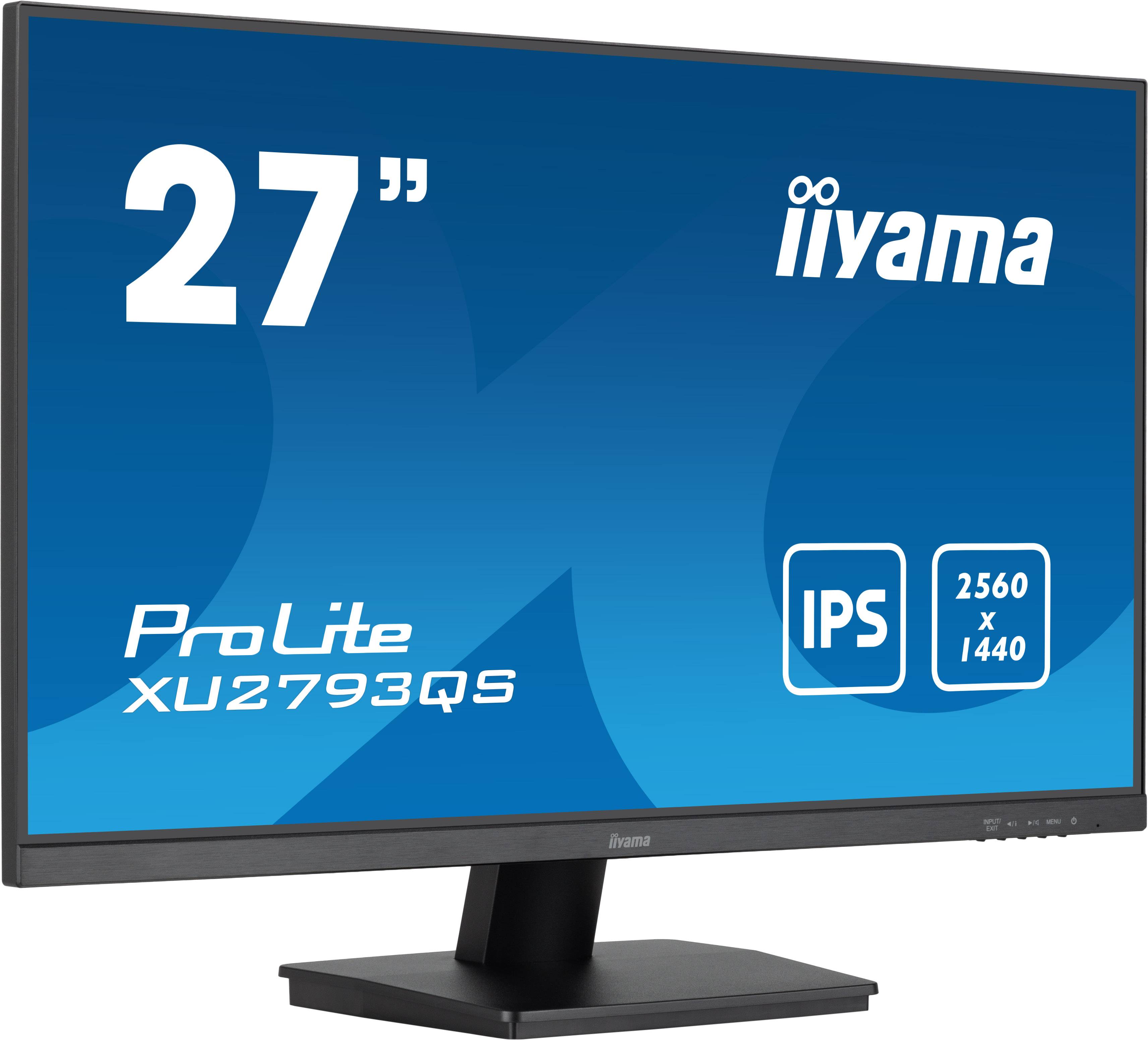 Rca Informatique - image du produit : 27IN ULTRA INCE IPS PANEL 2560X1440 100HZ 1MS 250CD/M2 130