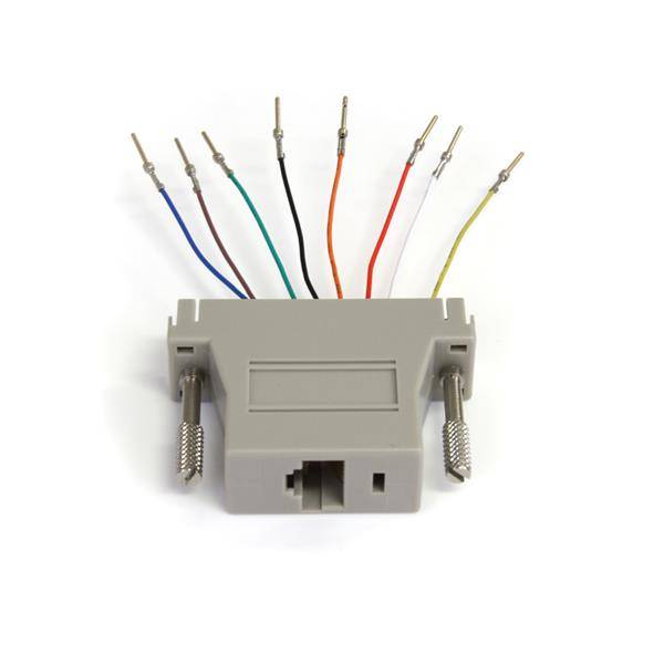 Rca Informatique - image du produit : DB25 TO RJ45 MODULAR ADAPTER M/F