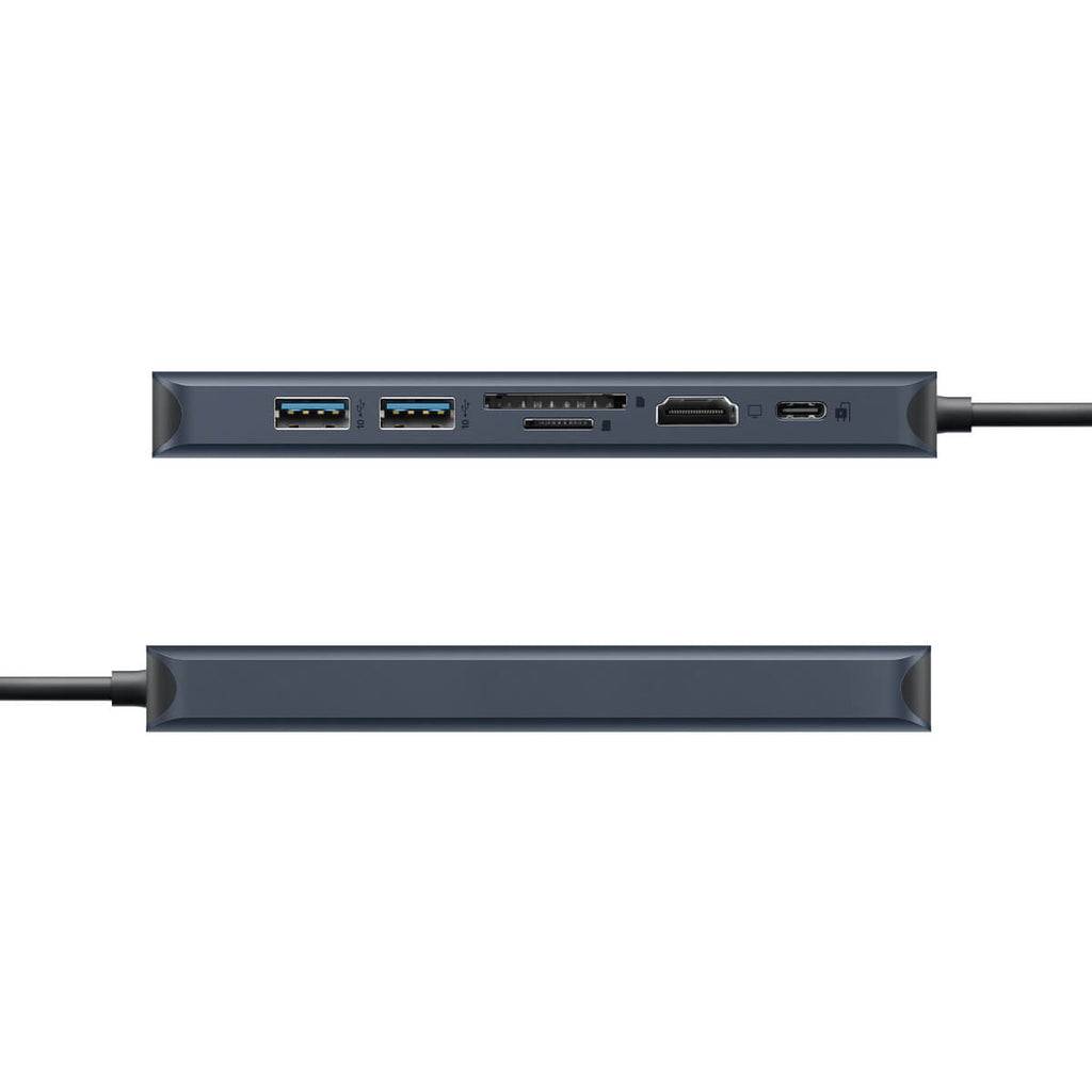 Rca Informatique - image du produit : HYPERDRIVE ECOSMART GEN.2 UNIVERSAL USB-C 7-IN-1 HUB W 100