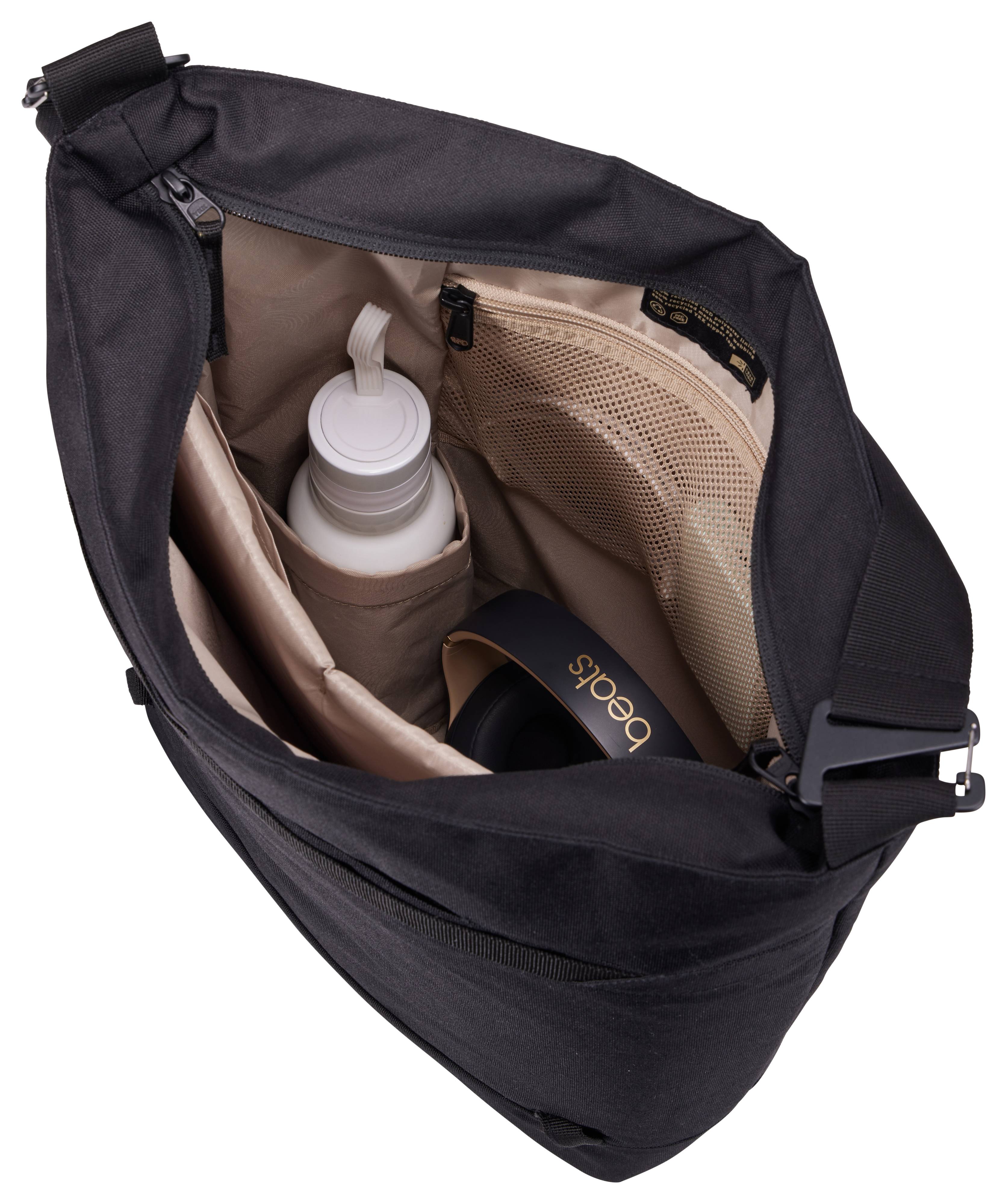 Rca Informatique - image du produit : INVIT116 BLACK INVIGO ECO CONVERTIBLE TOTE