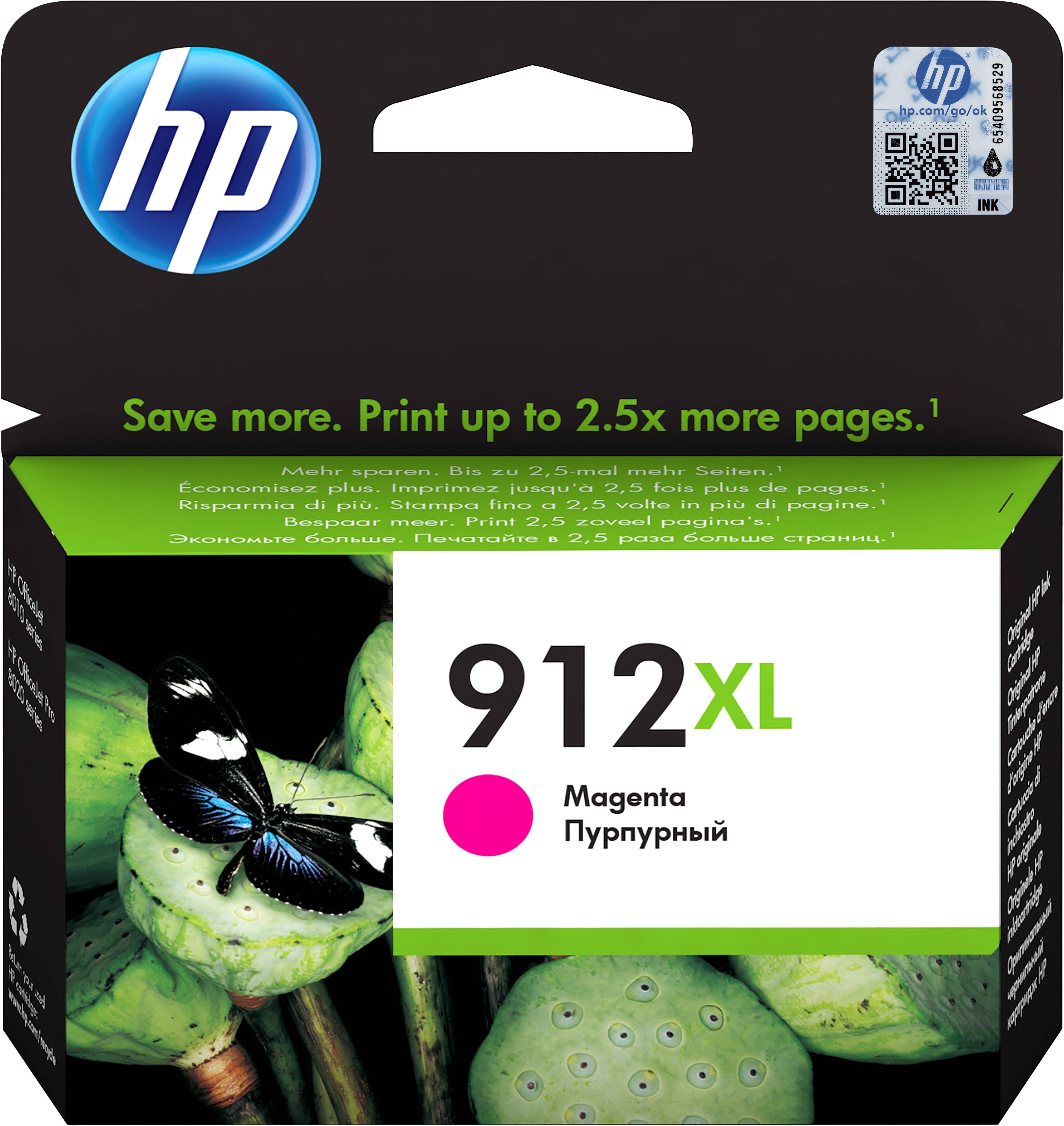 Rca Informatique - image du produit : INK CARTRIDGE 912XL MAGENTA DE/FR/NL/BE/UK/IT/SE