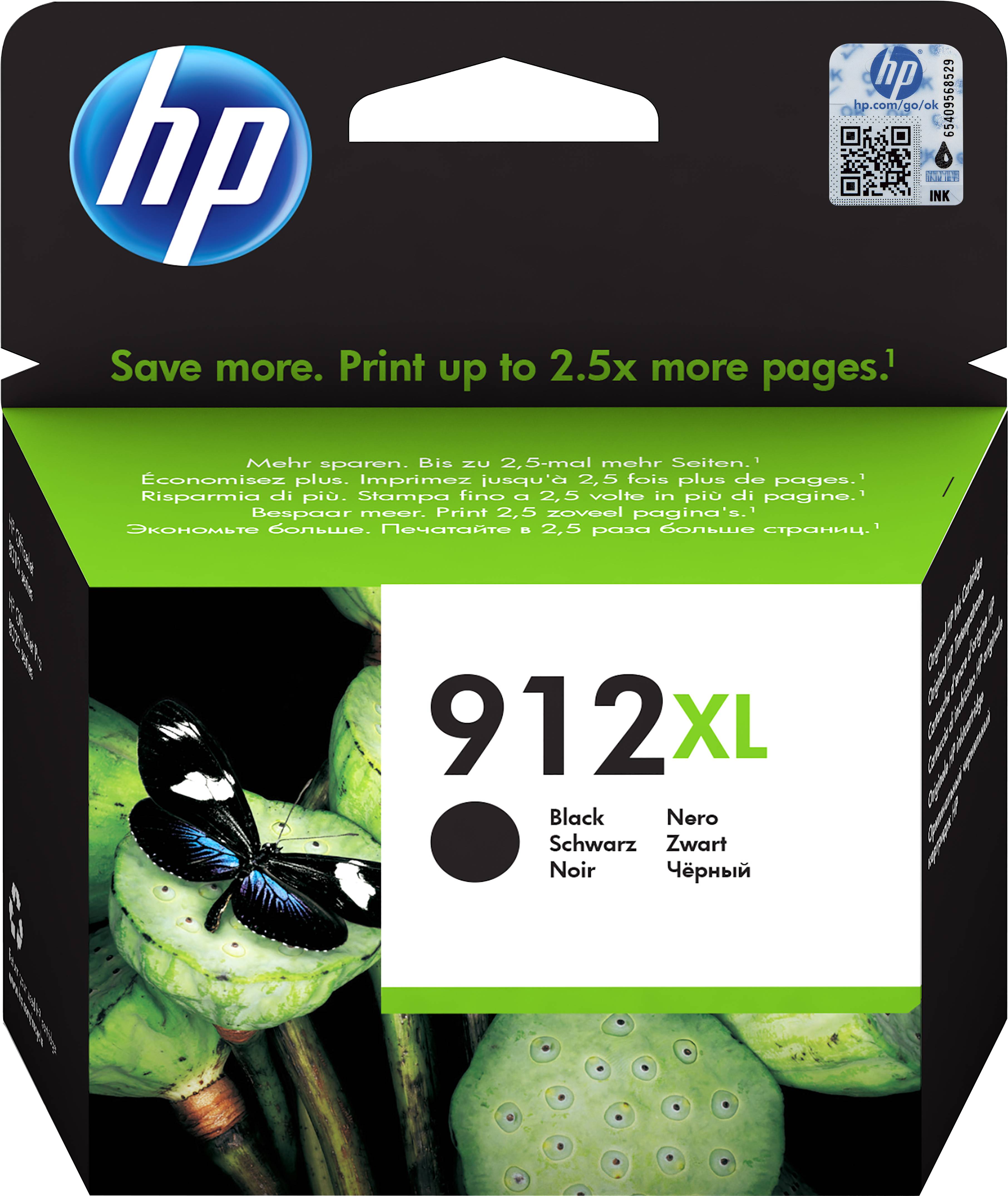 Rca Informatique - image du produit : INK CARTRIDGE 912XL BLACK 2M351B1