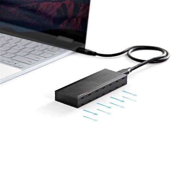 Rca Informatique - image du produit : BOITIER DISQUE DUR EXTERNE USB 3.1 TYPE C VERS SSD M.2 NVME