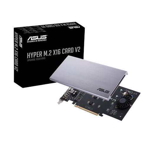 Rca Informatique - image du produit : HYPER M.2 X16 CARD V2 PCIE SLOT