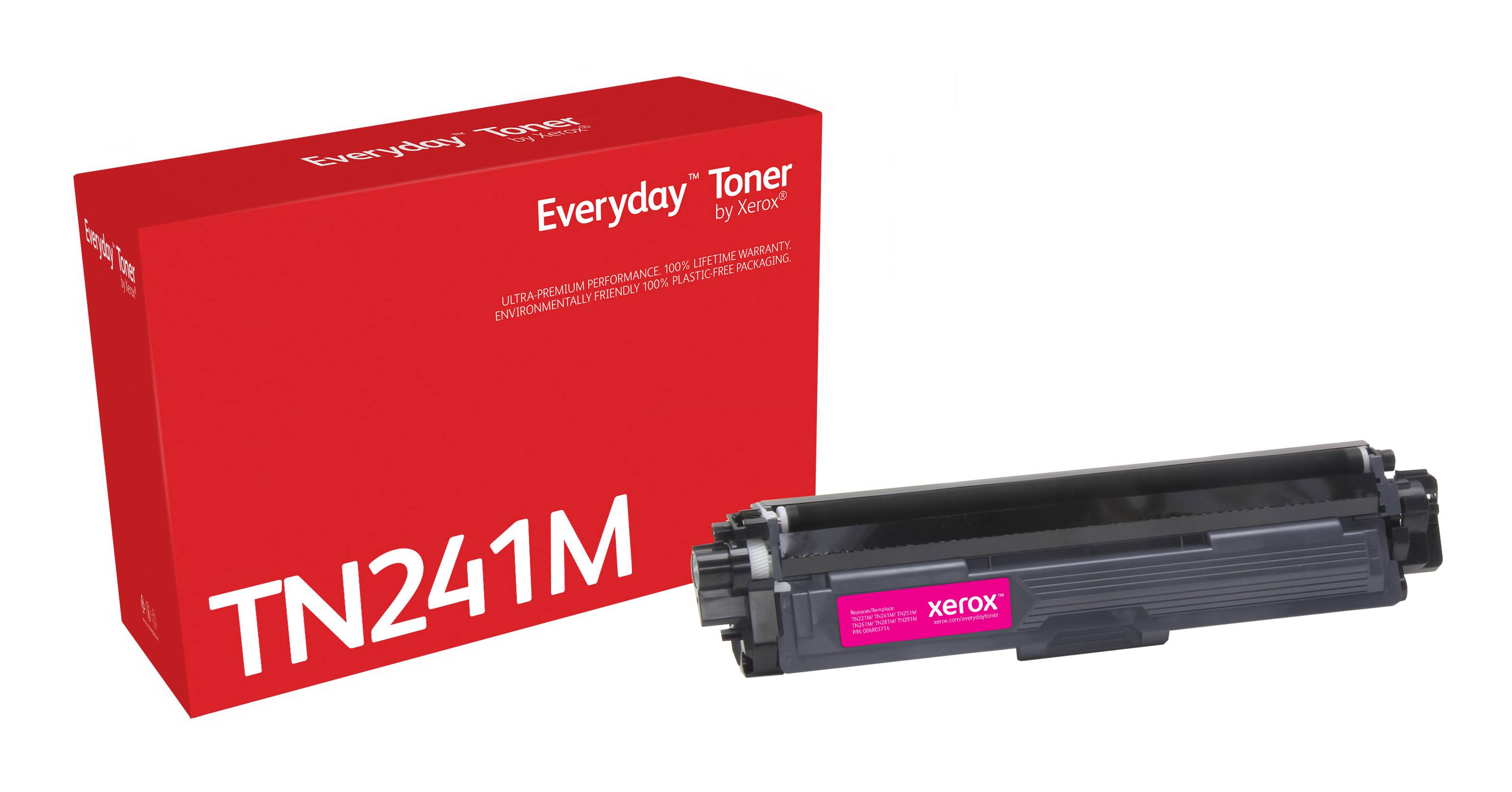 Rca Informatique - image du produit : TONER MAGENTA CARTRIDGE EQUIVALENT TO BROTHER TN241M