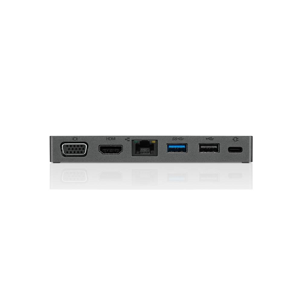 Rca Informatique - image du produit : LENOVO USB-C TRAVEL HUB PERP F/ THINKPAD NBKS THINKRED