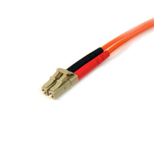 Rca Informatique - image du produit : CABLE PATCH A FIBRE OPTIQUE DUPLEX 50/125 10M LC - LC