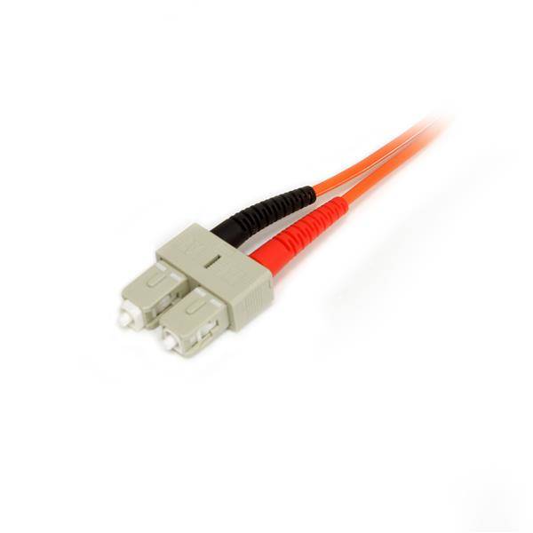 Rca Informatique - image du produit : CABLE PATCH A FIBRE OPTIQUE DUPLEX 50/125 3M LC - SC