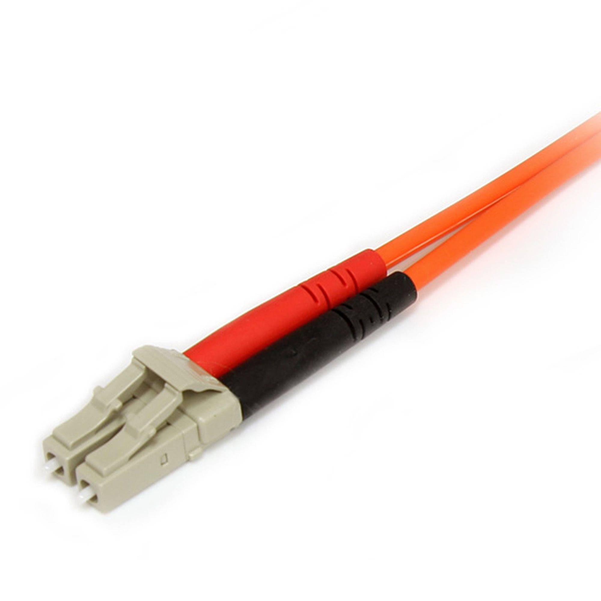 Rca Informatique - image du produit : CABLE PATCH A FIBRE OPTIQUE 625/125 MULTIMODE 2M LC - SC