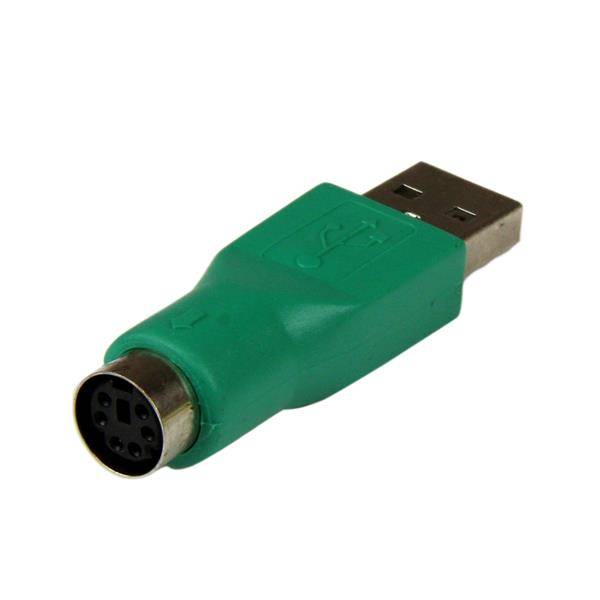 Rca Informatique - image du produit : ADAPTATEUR USB VERS PS/2 POUR SOURIS - M/F