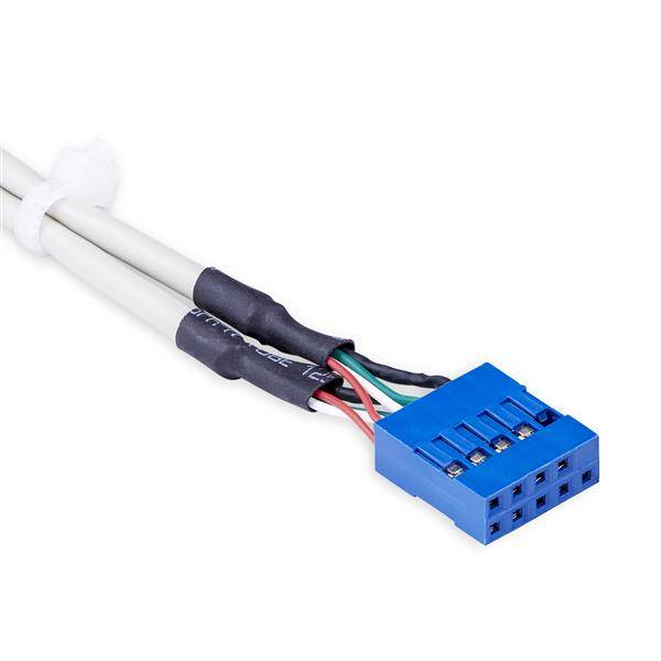 Rca Informatique - image du produit : 4 PORT USB A FEMALE SLOT PLATE ADAPTER