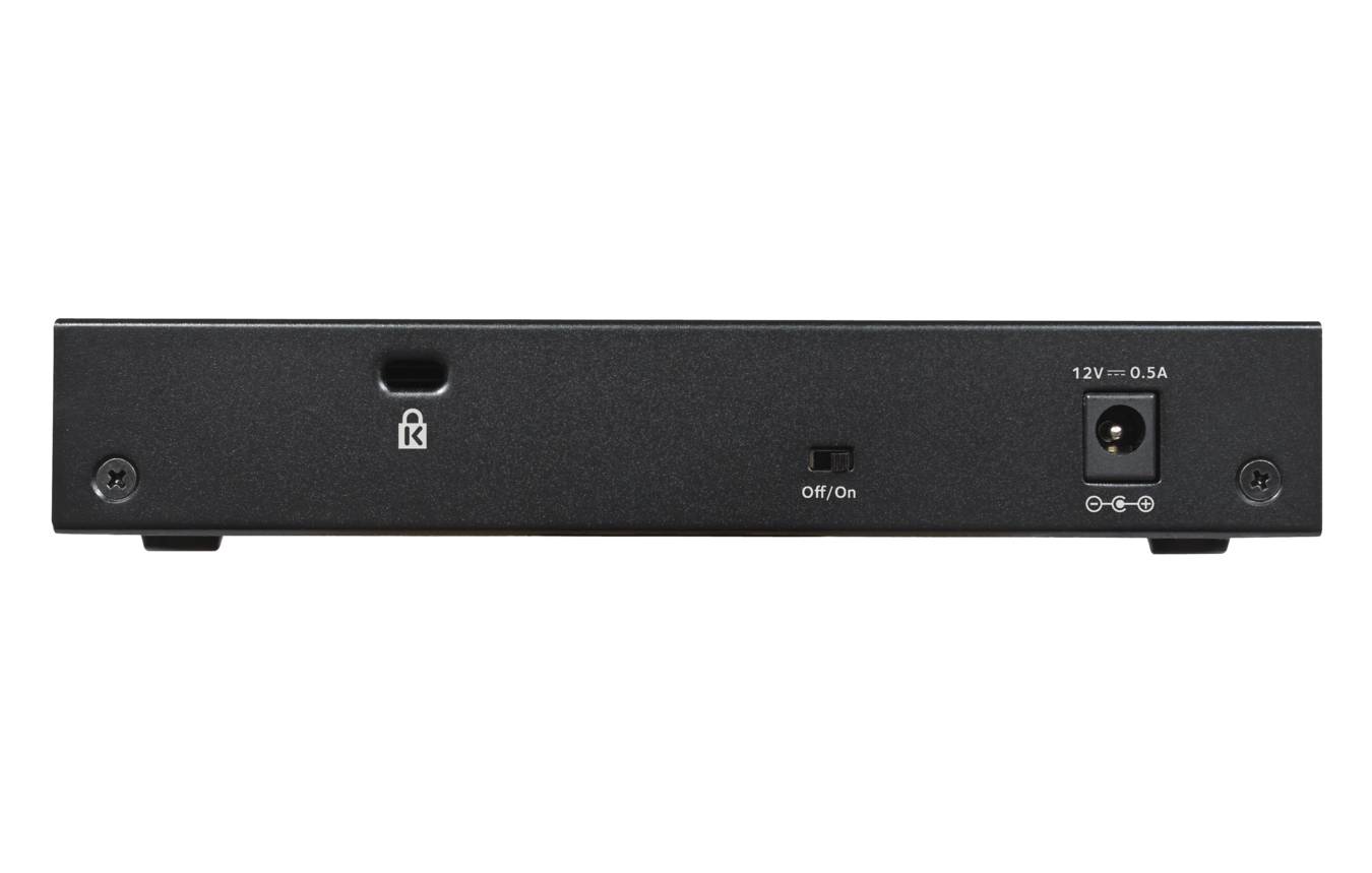 Rca Informatique - image du produit : 8-PORT GIGABIT ETHERNET UNMANAGED SWITCH GS308