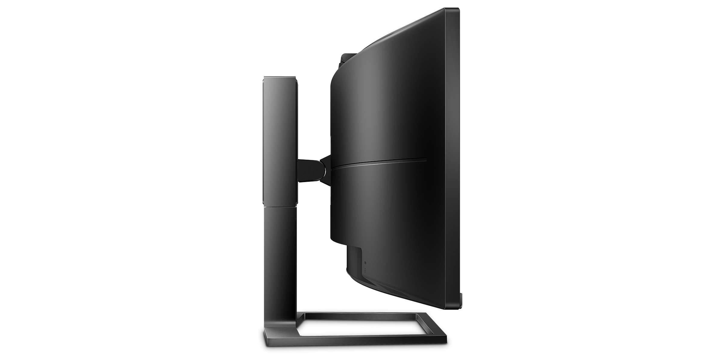 Rca Informatique - image du produit : 499P9H/00 48.8IN CURV VA 5K 450CD/2HDMI/DP/USB-C/4USB/HAS