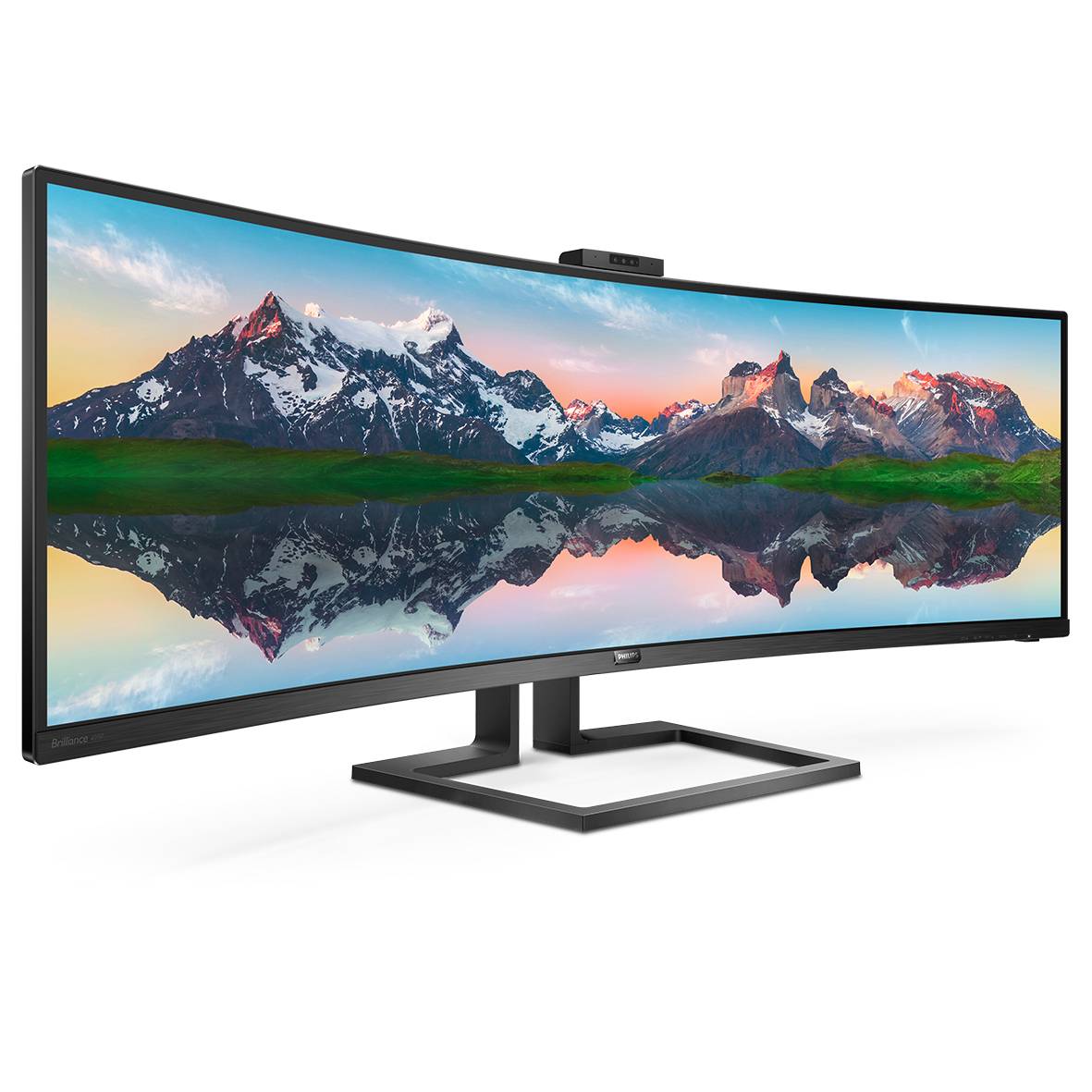 Rca Informatique - image du produit : 499P9H/00 48.8IN CURV VA 5K 450CD/2HDMI/DP/USB-C/4USB/HAS