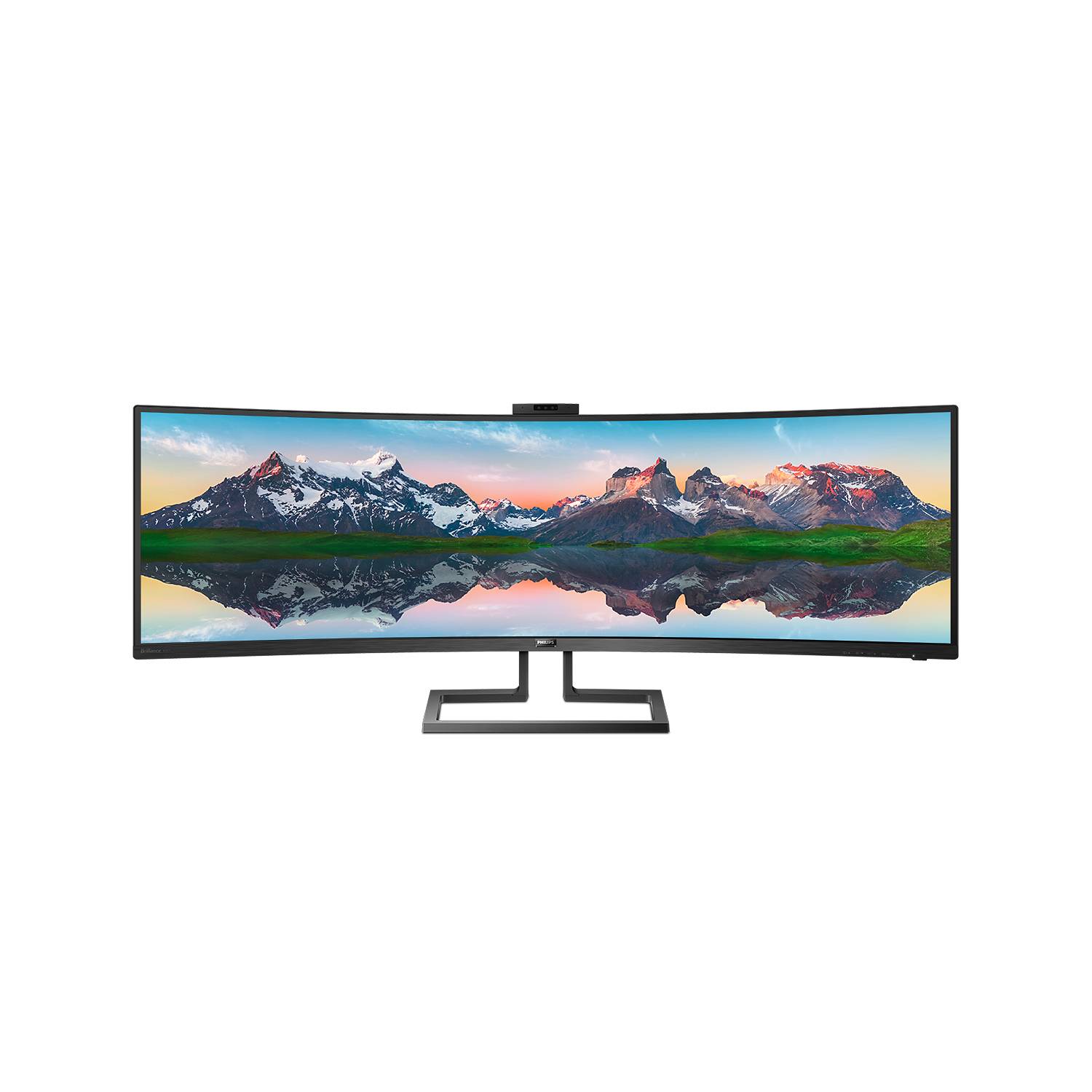 Rca Informatique - image du produit : 499P9H/00 48.8IN CURV VA 5K 450CD/2HDMI/DP/USB-C/4USB/HAS