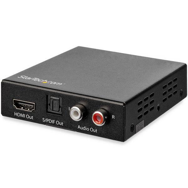 Rca Informatique - Image du produit : 4K HDMI AUDIO EXTRACTOR 4K 60HZ DUAL RCA AUDIO