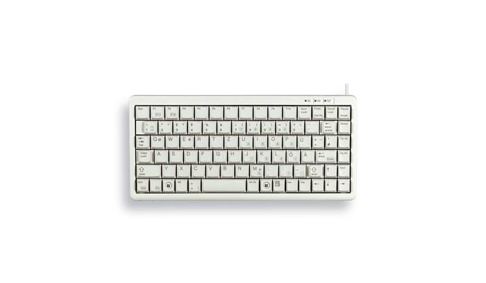 Rca Informatique - Image du produit : KOMPAKT KEYBOARD US LAYOUT BEIGE USB