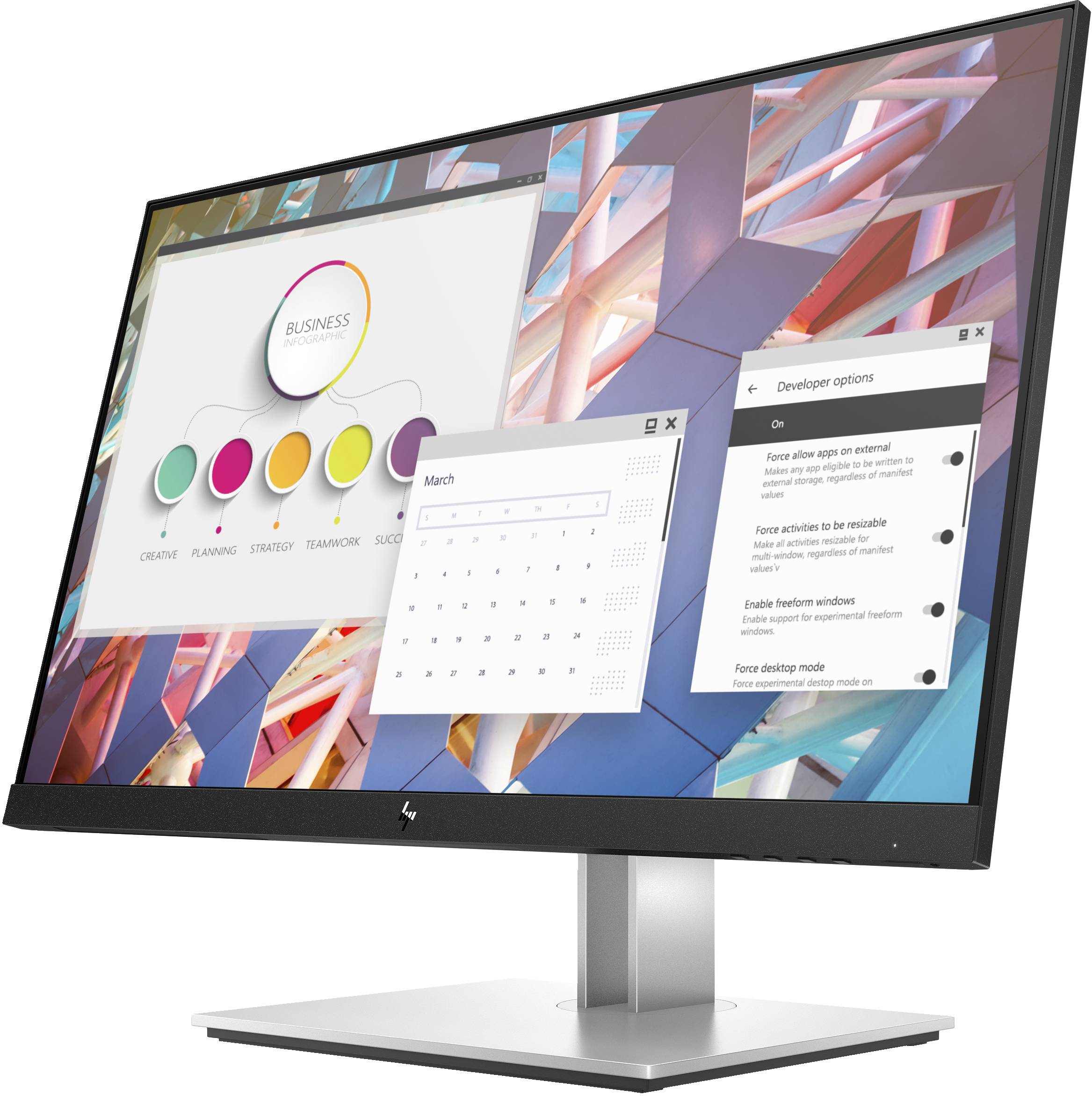 Rca Informatique - image du produit : HP E24 G4 FHD MONITOR EUROPE HP - PSG TOP CONFIG