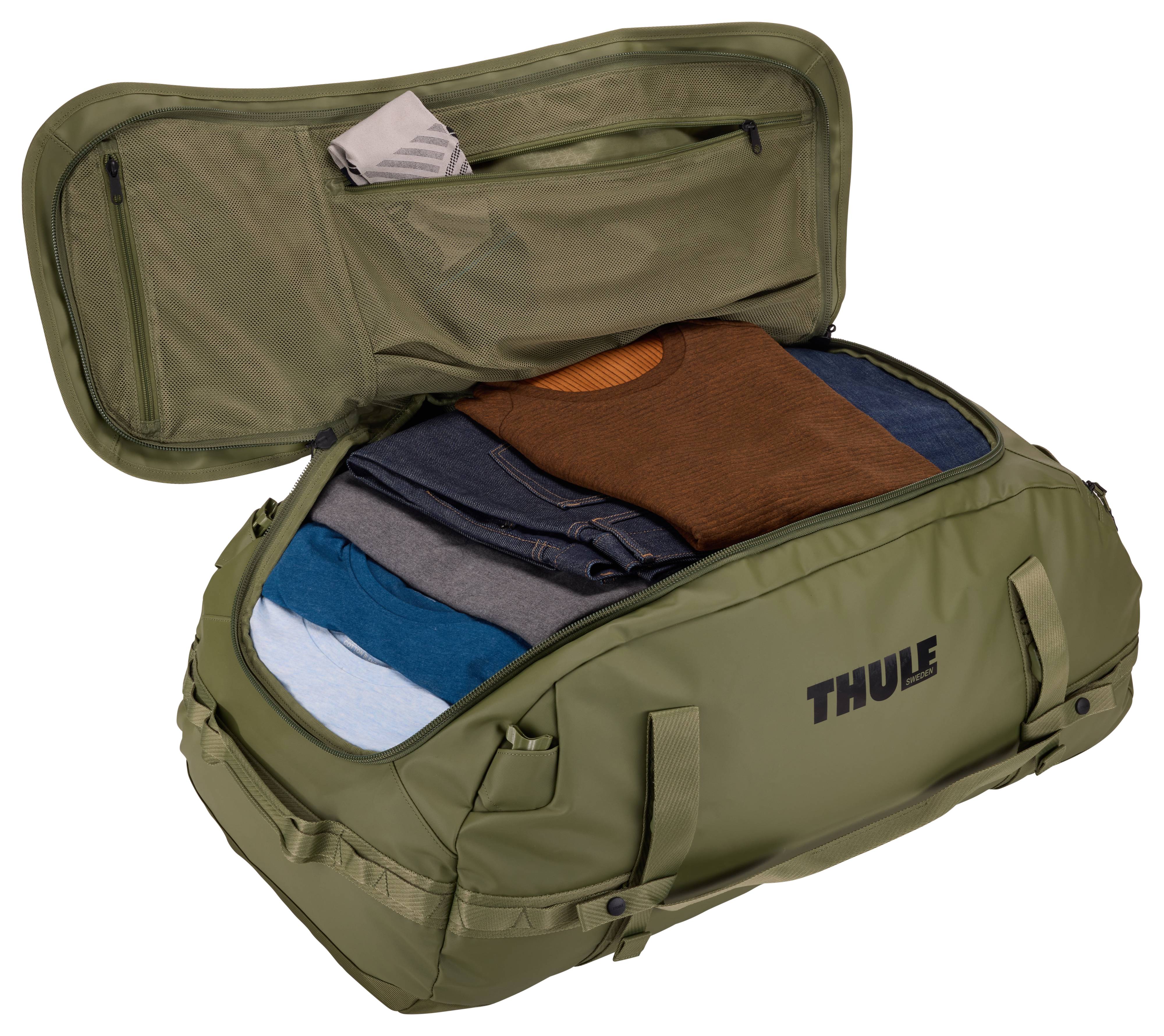 Rca Informatique - image du produit : CHASM DUFFEL 90L - OLIVINE