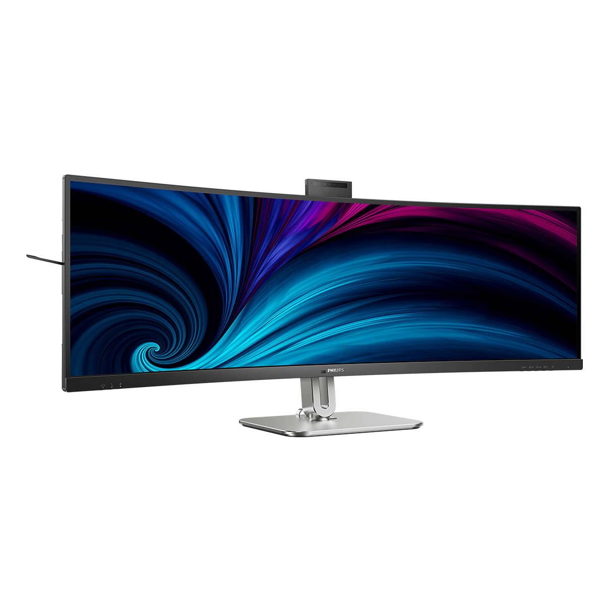 Rca Informatique - image du produit : 49B2U5900CH 48.8IN CURV VA 5K 450CD/2HDMI/2USB/USB-C/HAS