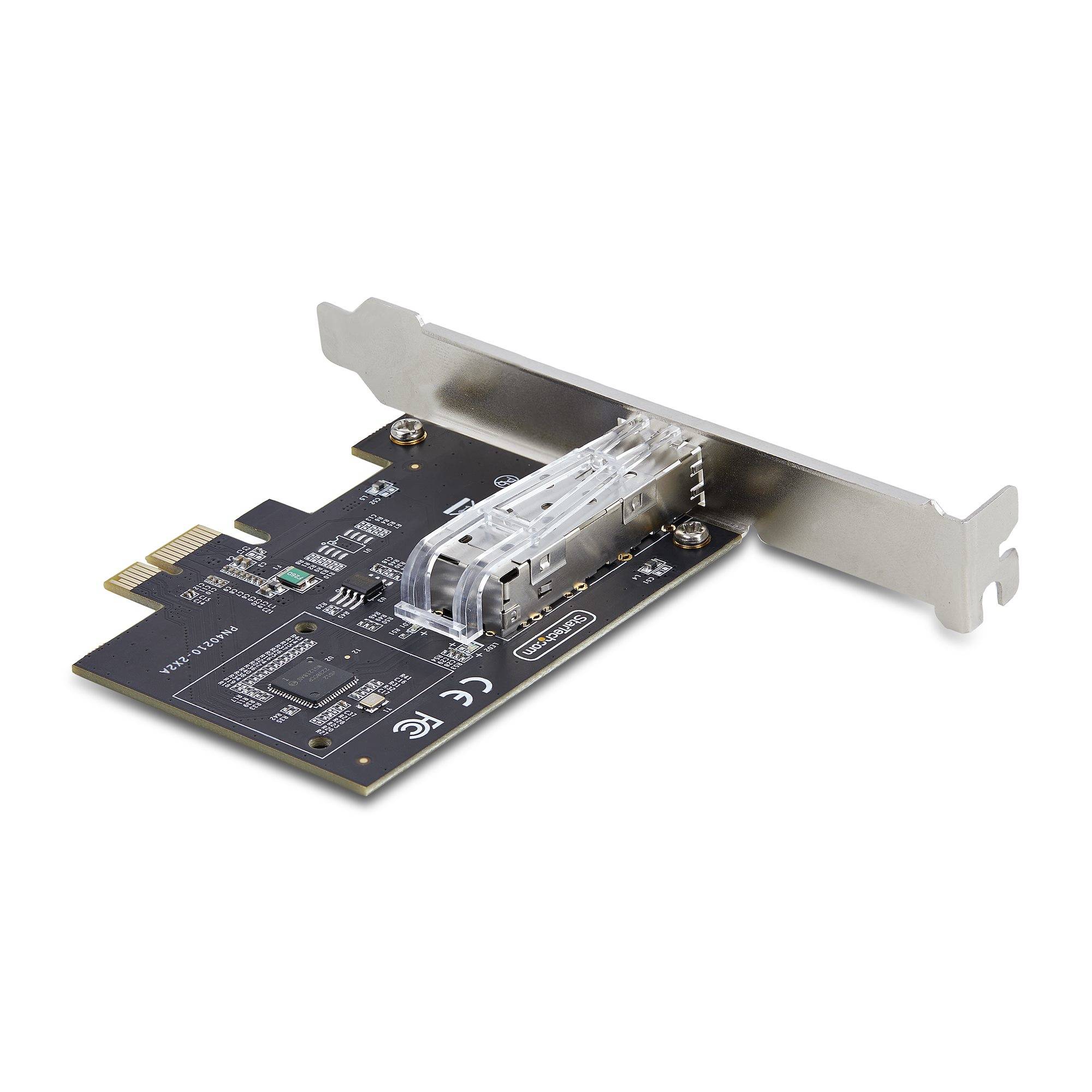 Rca Informatique - image du produit : 1-PORT GBE SFP NETWORK CARD - FIBER OPTIC GIGABIT NIC/CONTROLL