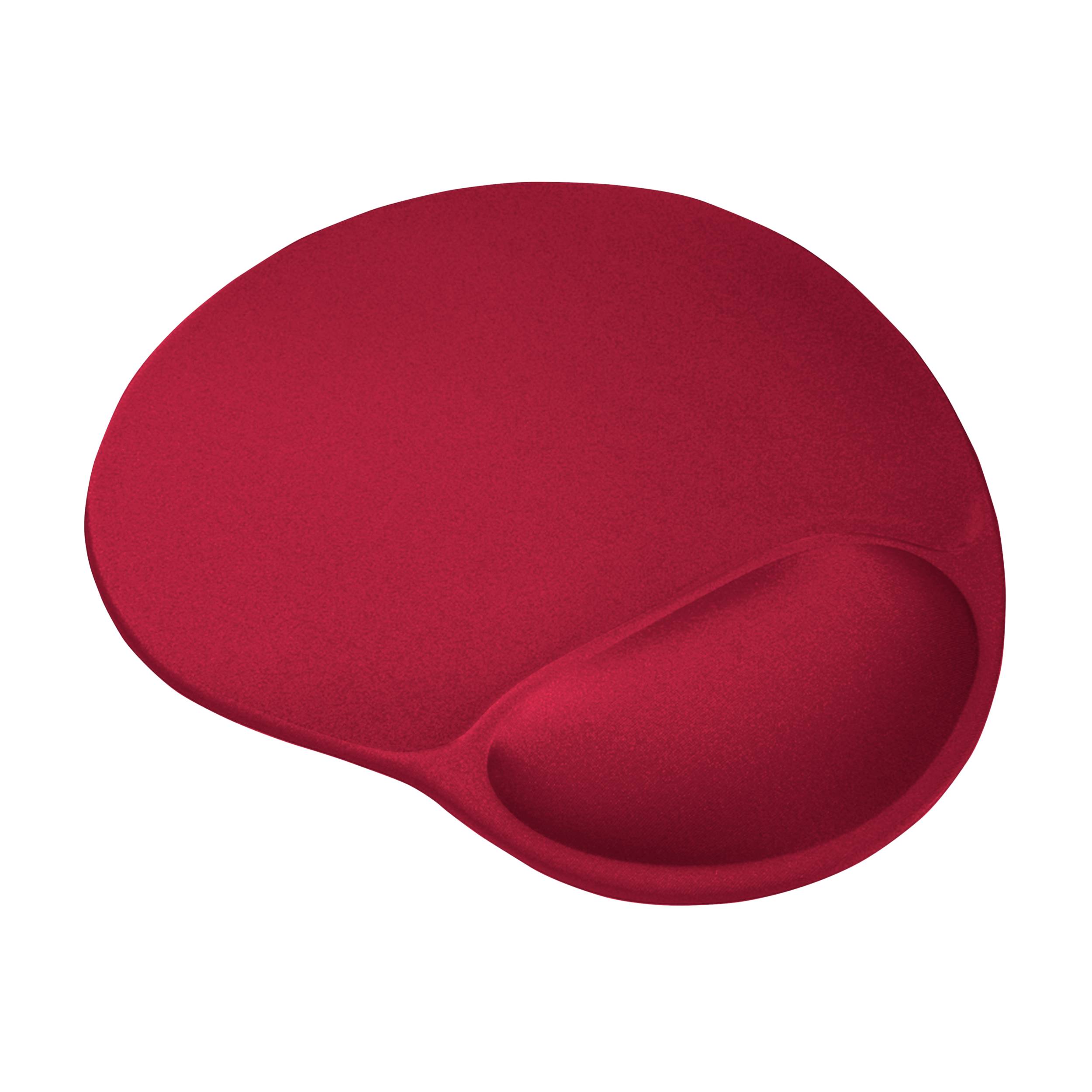 Rca Informatique - image du produit : GEL MOUSE PAD - RED BQ 30