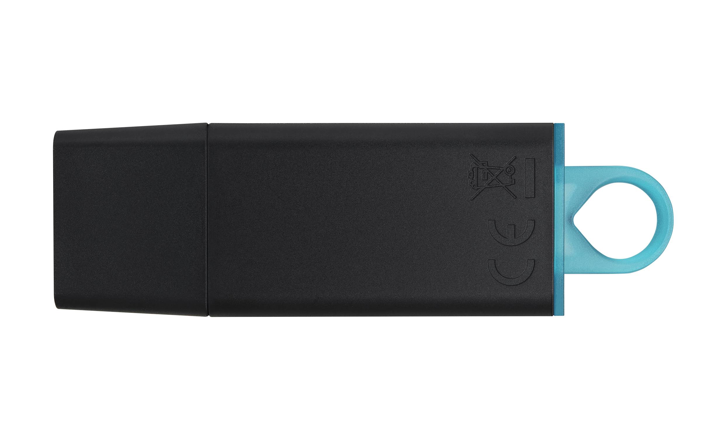 Rca Informatique - image du produit : 64GB DT EXODIA USB3.2 GEN 1 (BLACK + TEAL) 2 PIECES